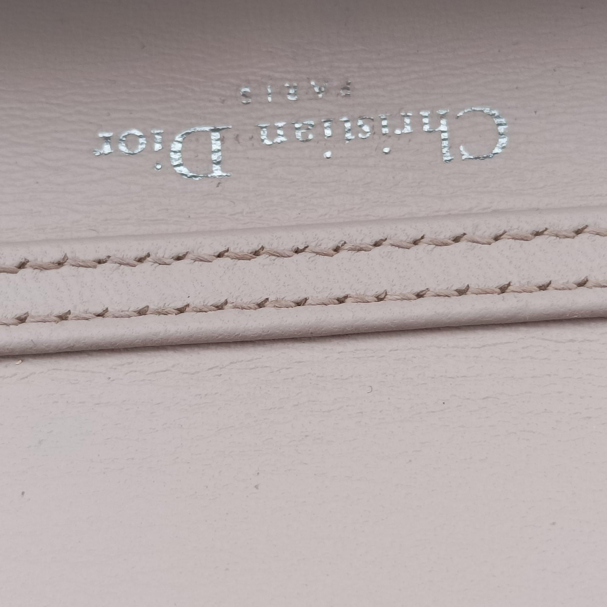 Pre-owned Christian Dior Diorama Golden Leather  shoulderbag | stylenewstar