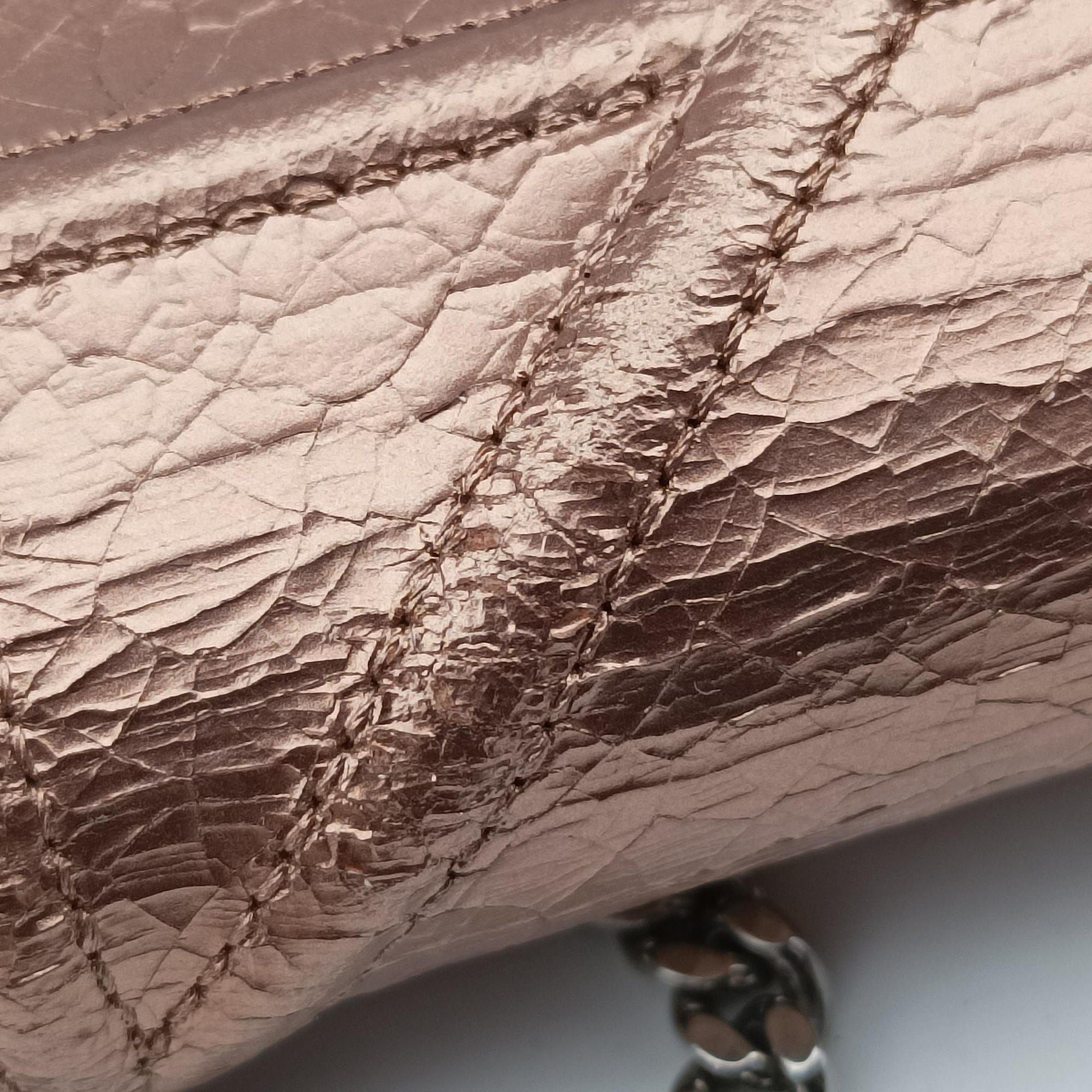 Pre-owned Christian Dior Diorama Golden Leather  shoulderbag | stylenewstar