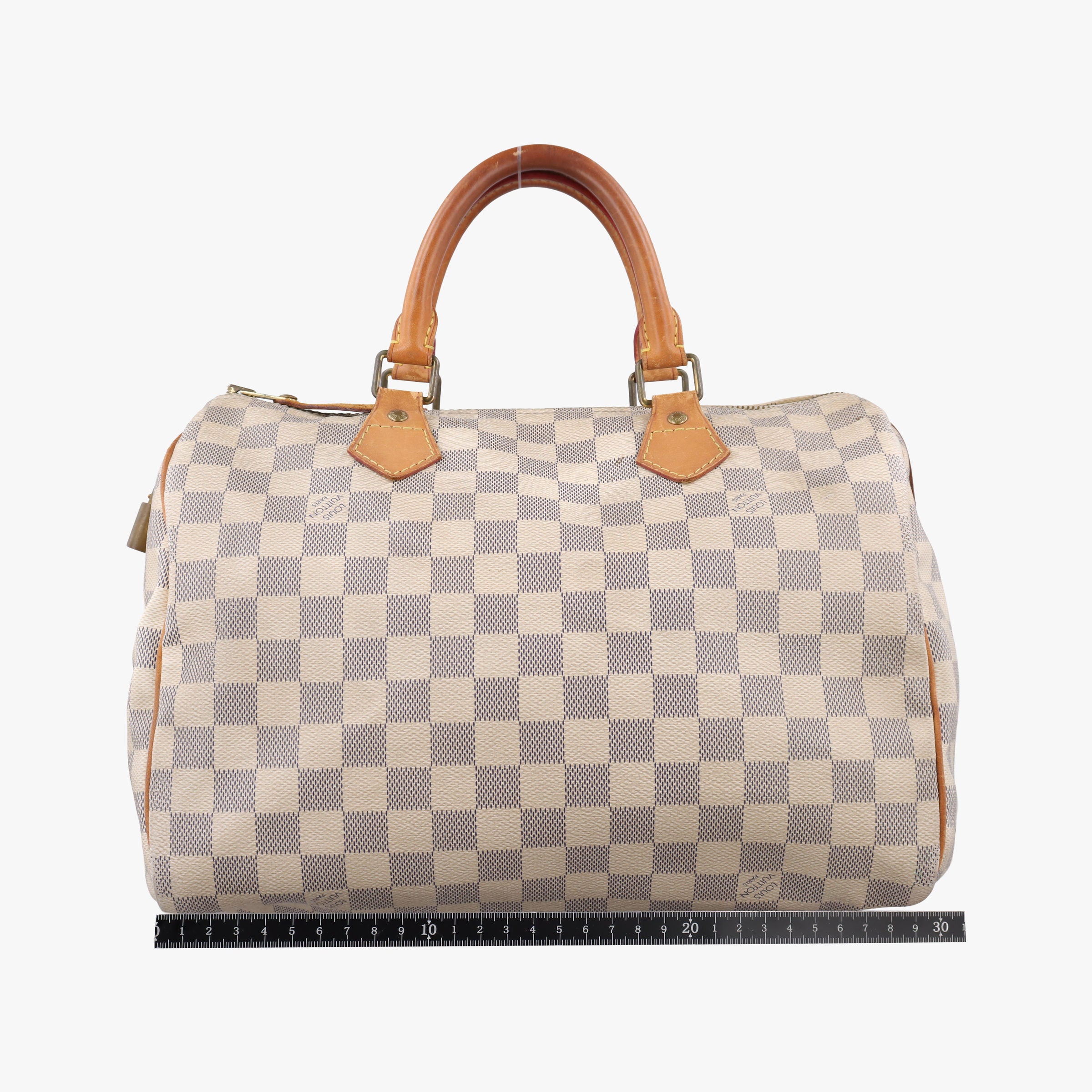 Vintage Louis Vuitton Speedy 30 AZUR Damier Canvas N41533 handbag | stylenewstar
