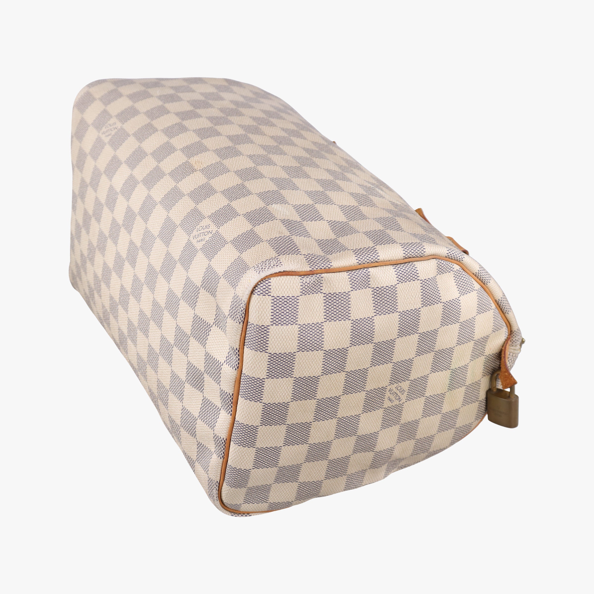 Vintage Louis Vuitton Speedy 30 AZUR Damier Canvas N41533 handbag | stylenewstar