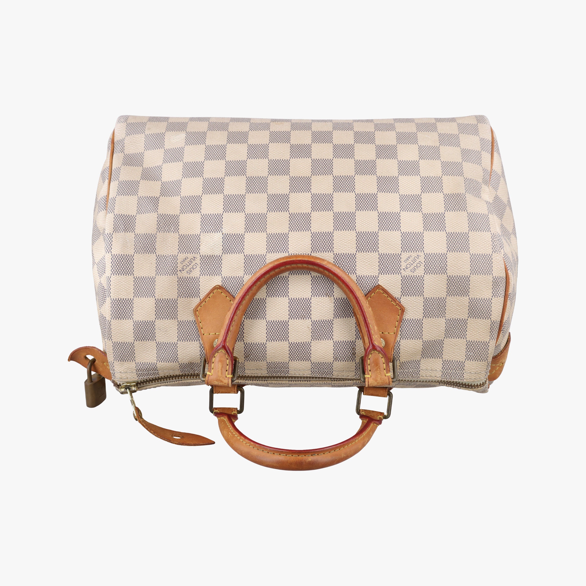 Vintage Louis Vuitton Speedy 30 AZUR Damier Canvas N41533 handbag | stylenewstar