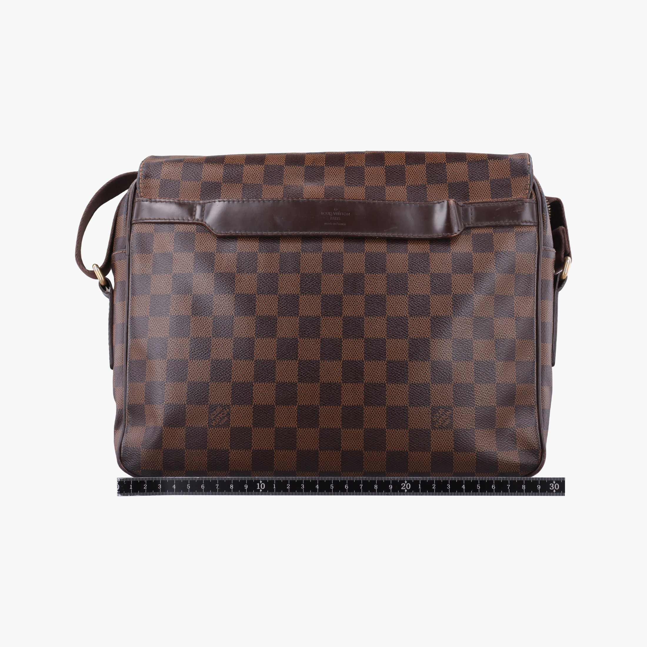 Pre-owned Louis Vuitton SHELTON EBENE Damier Canvas N41149 shoulderbag | stylenewstar
