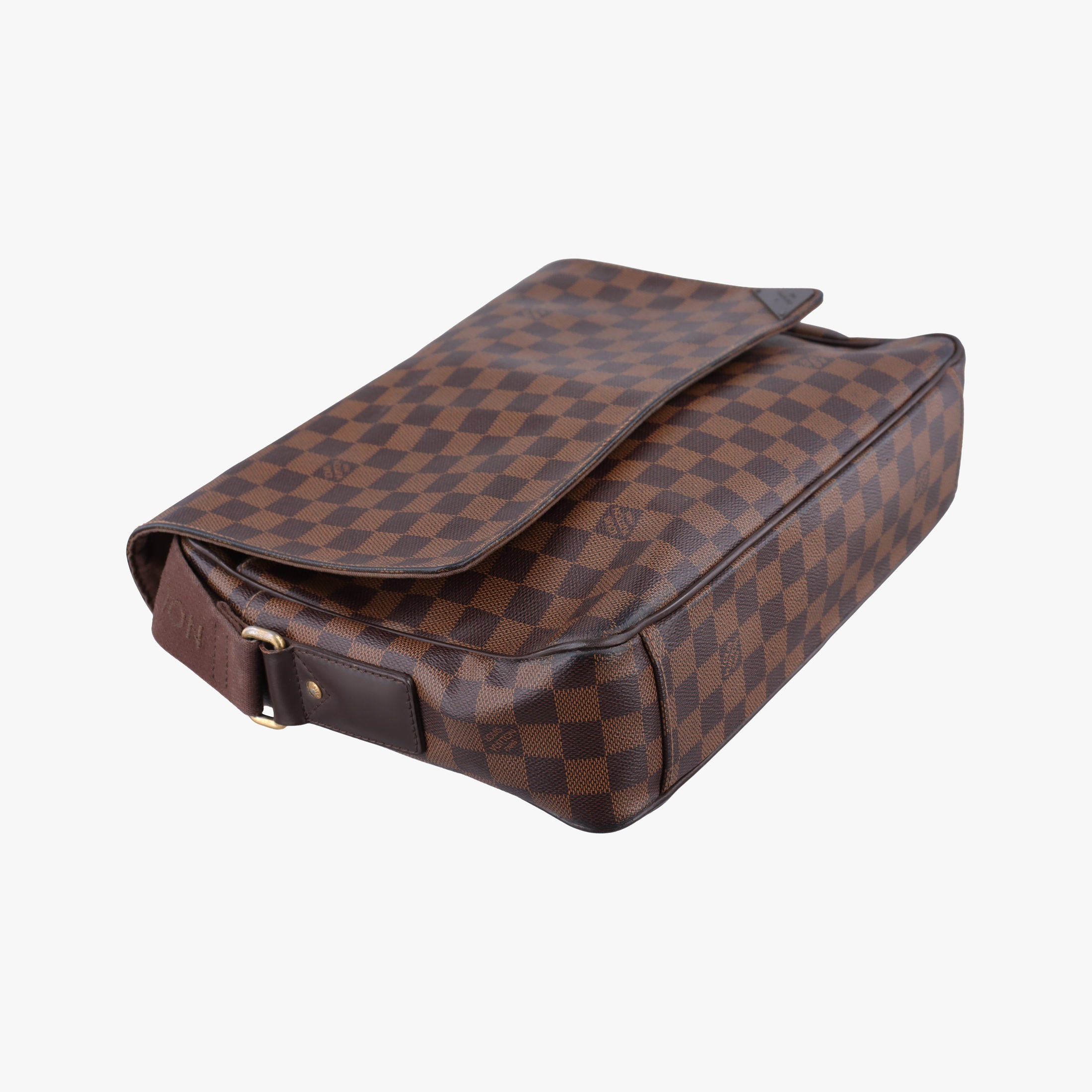 Pre-owned Louis Vuitton SHELTON EBENE Damier Canvas N41149 shoulderbag | stylenewstar