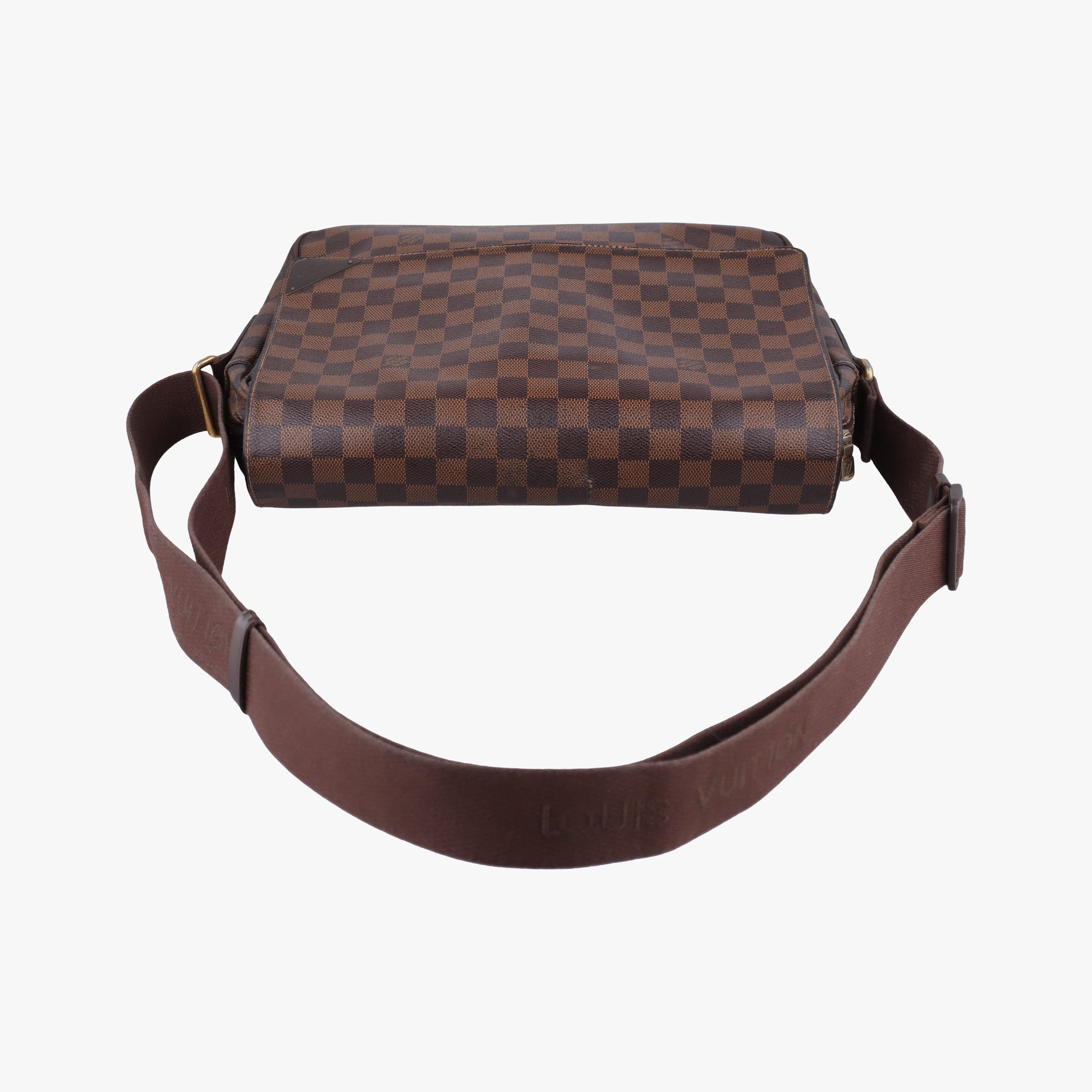 Pre-owned Louis Vuitton SHELTON EBENE Damier Canvas N41149 shoulderbag | stylenewstar