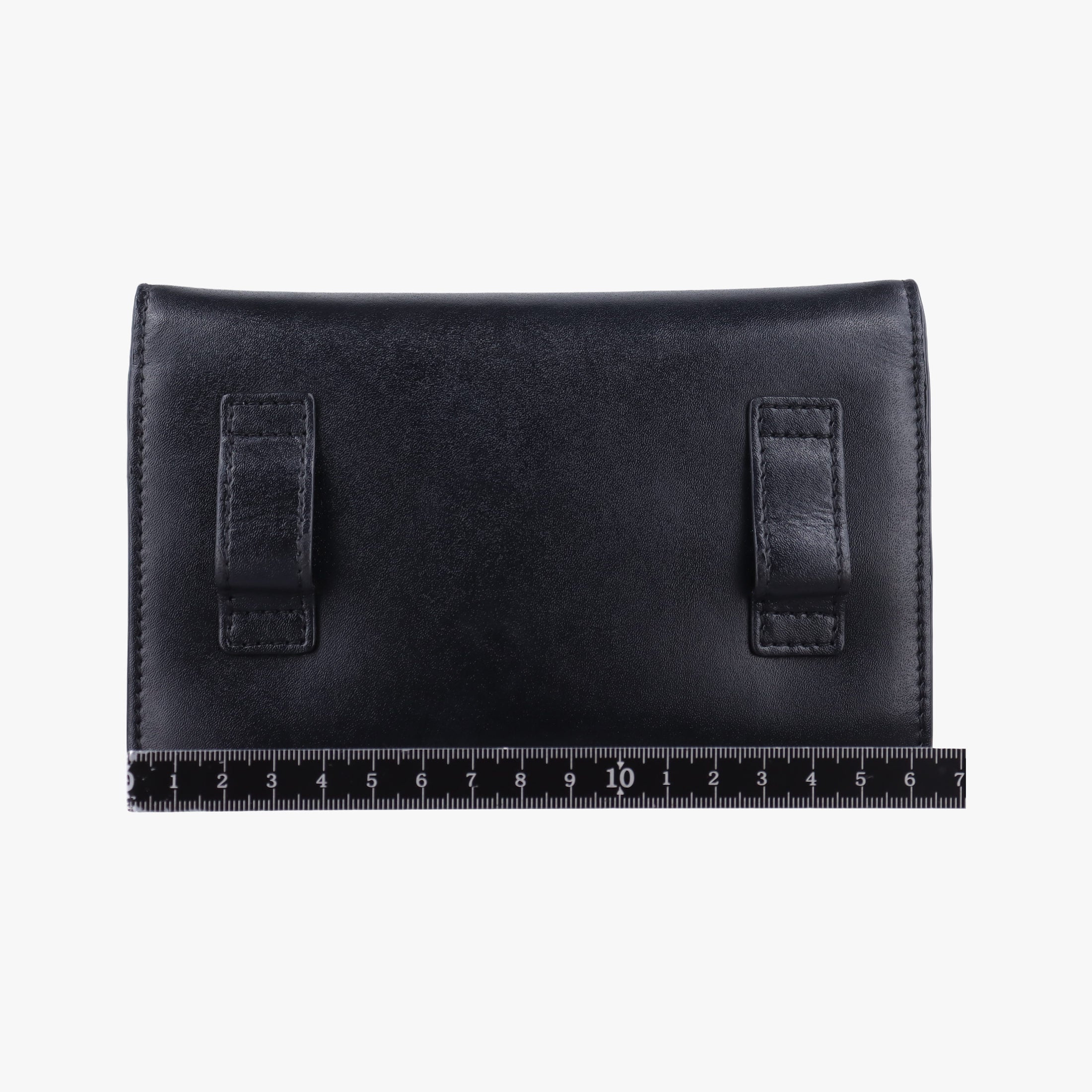 Vintage Fendi F is Black Leather 8BM005 shoulderbag | stylenewstar