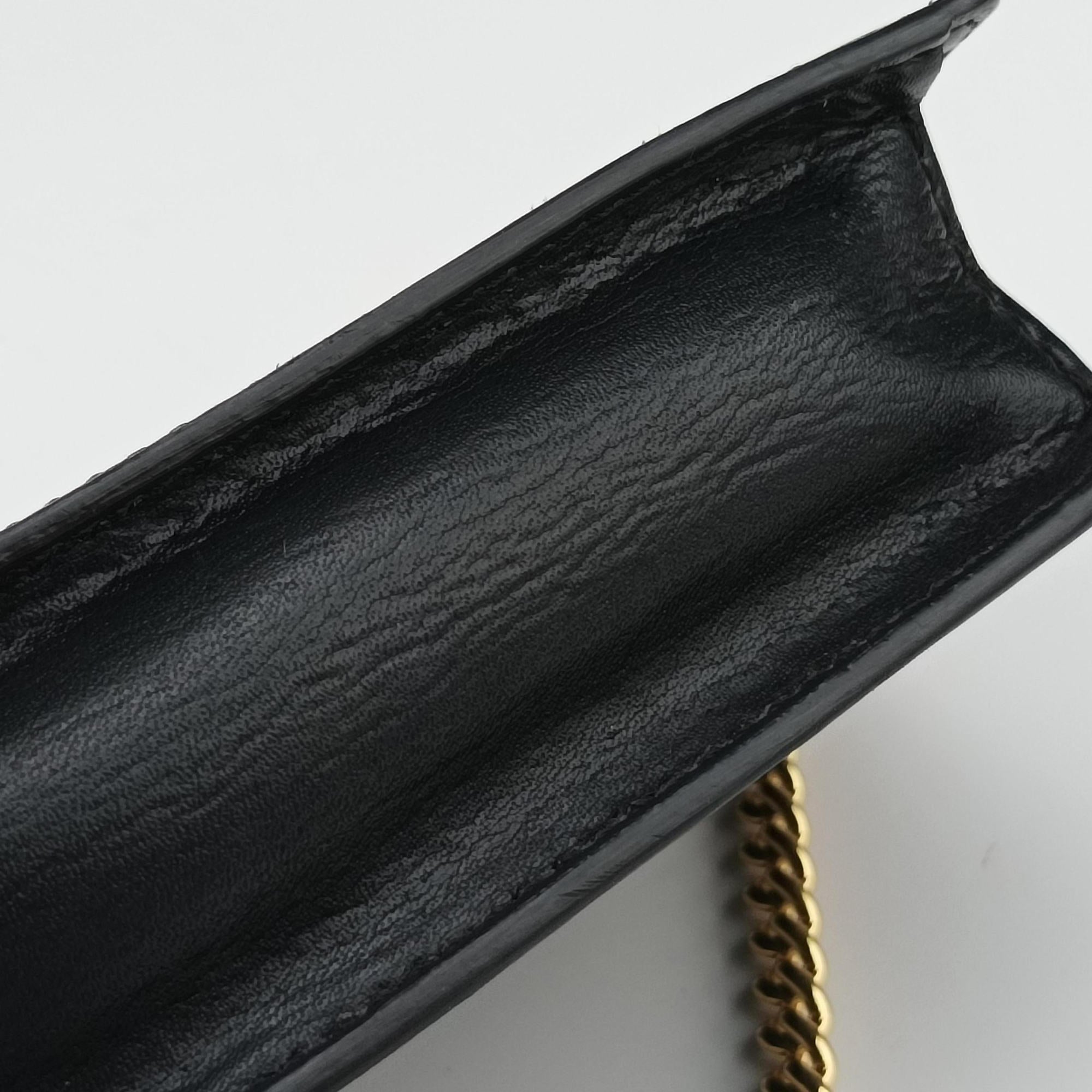 Vintage Fendi F is Black Leather 8BM005 shoulderbag | stylenewstar