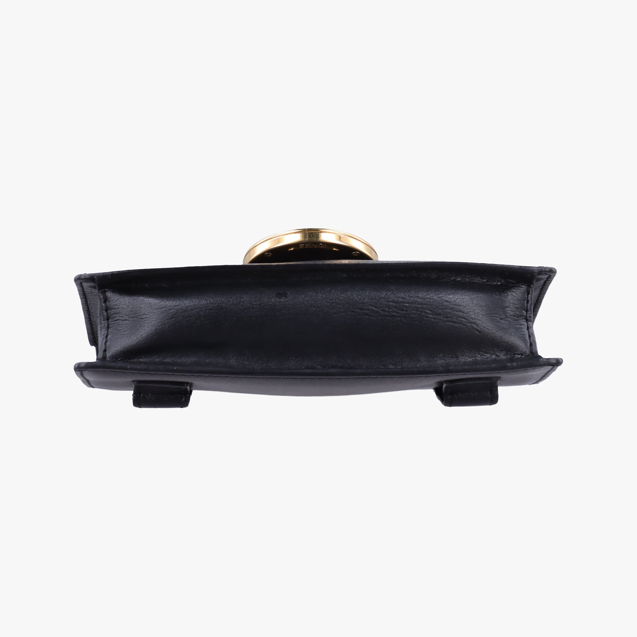Vintage Fendi F is Black Leather 8BM005 shoulderbag | stylenewstar