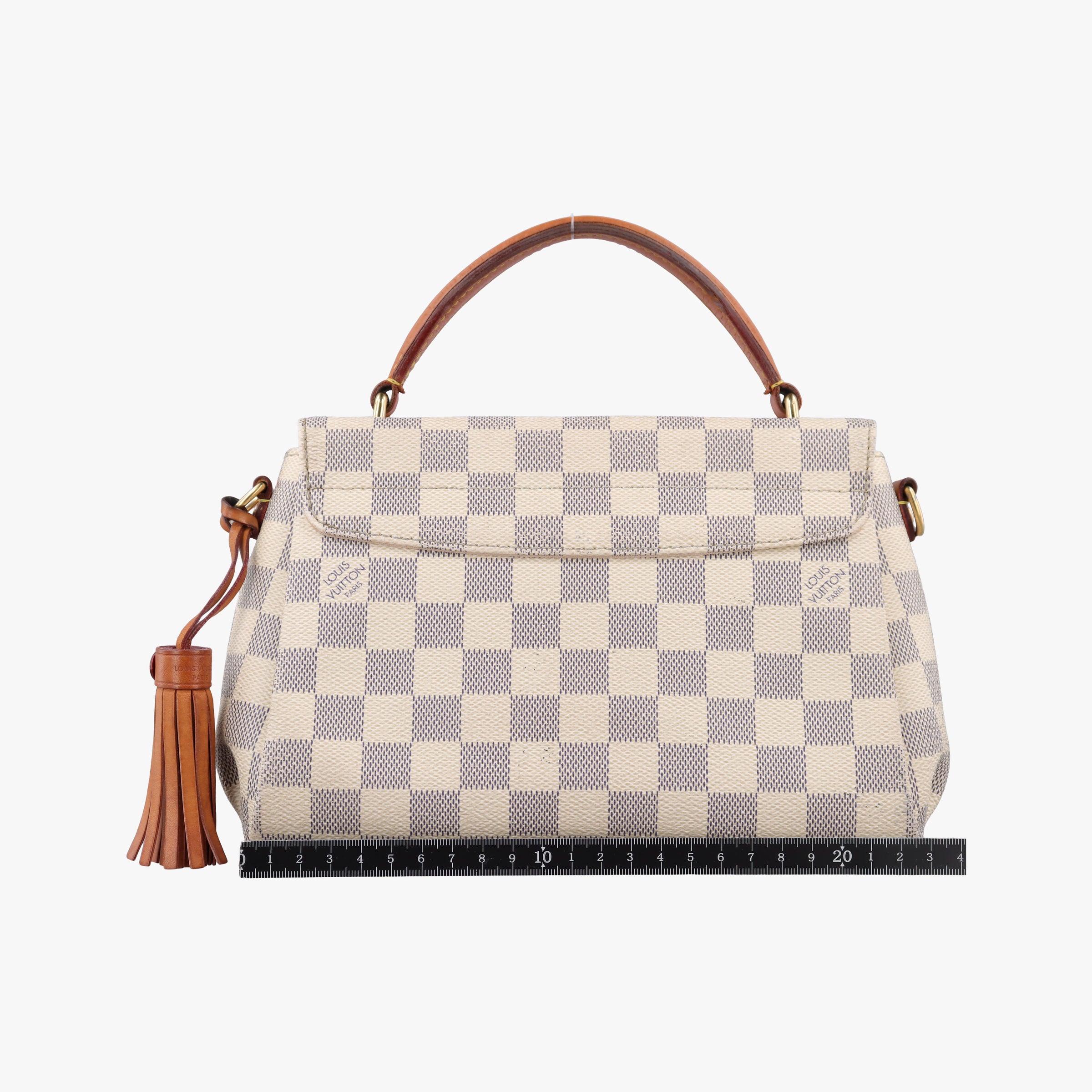 Secondhand Louis Vuitton CROISETTE Azur Damier Canvas N41581 shoulderbag | stylenewstar