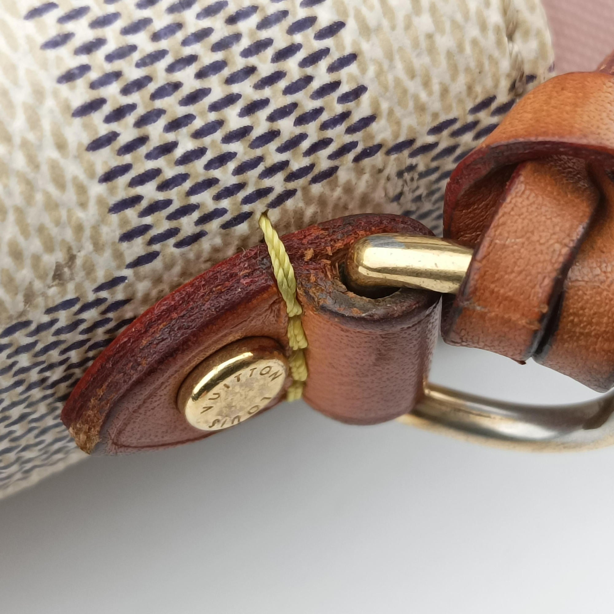 Secondhand Louis Vuitton CROISETTE Azur Damier Canvas N41581 shoulderbag | stylenewstar