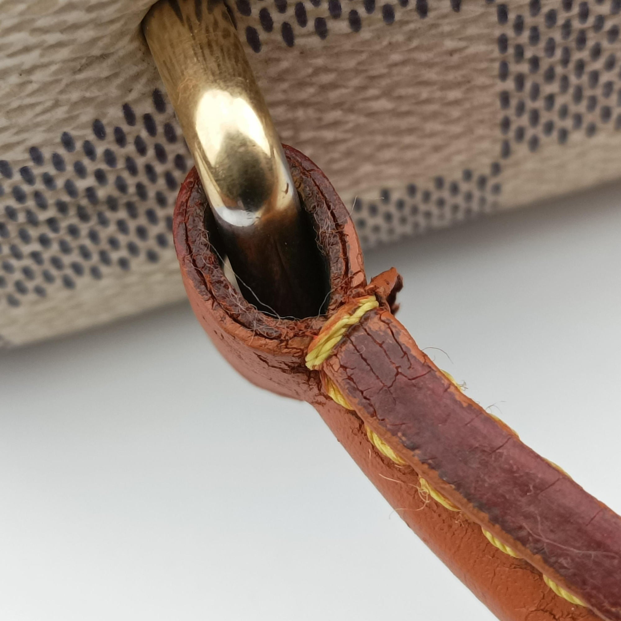 Secondhand Louis Vuitton CROISETTE Azur Damier Canvas N41581 shoulderbag | stylenewstar