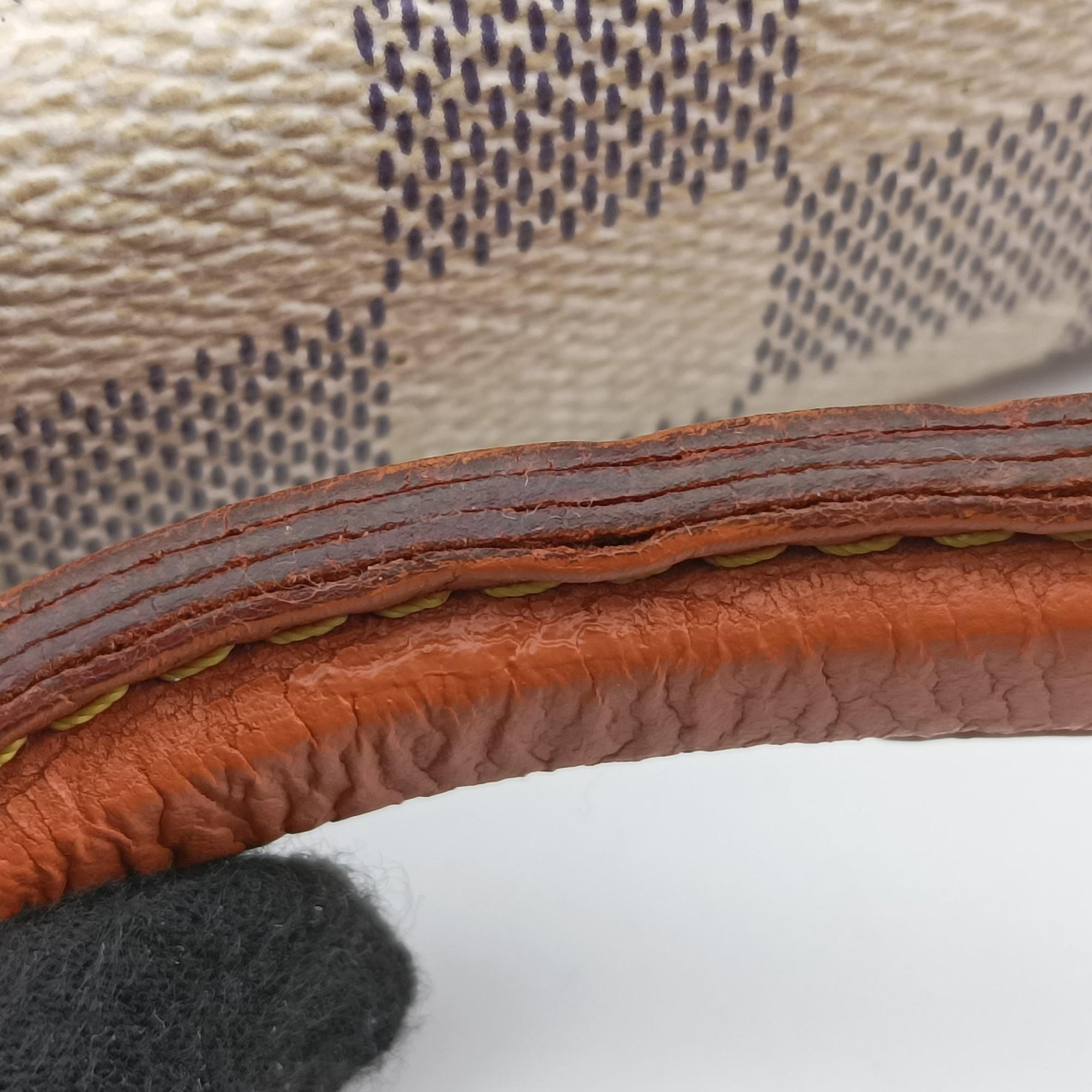 Secondhand Louis Vuitton CROISETTE Azur Damier Canvas N41581 shoulderbag | stylenewstar