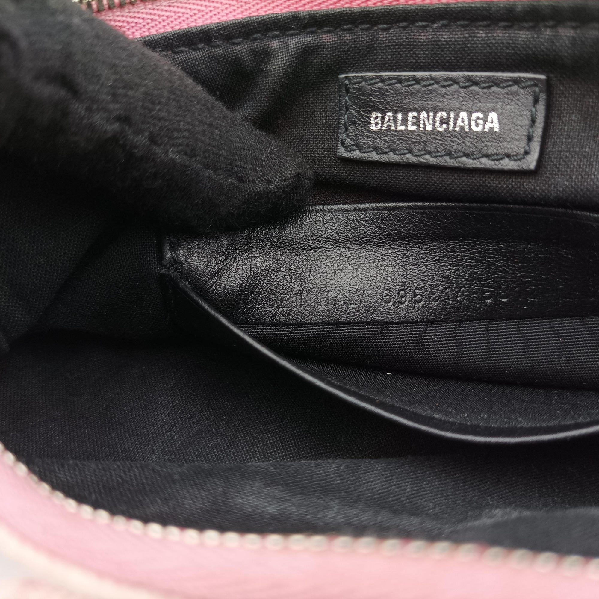 Pre-owned Balenciaga Le Cagole Pink Denim  shoulderbag | stylenewstar