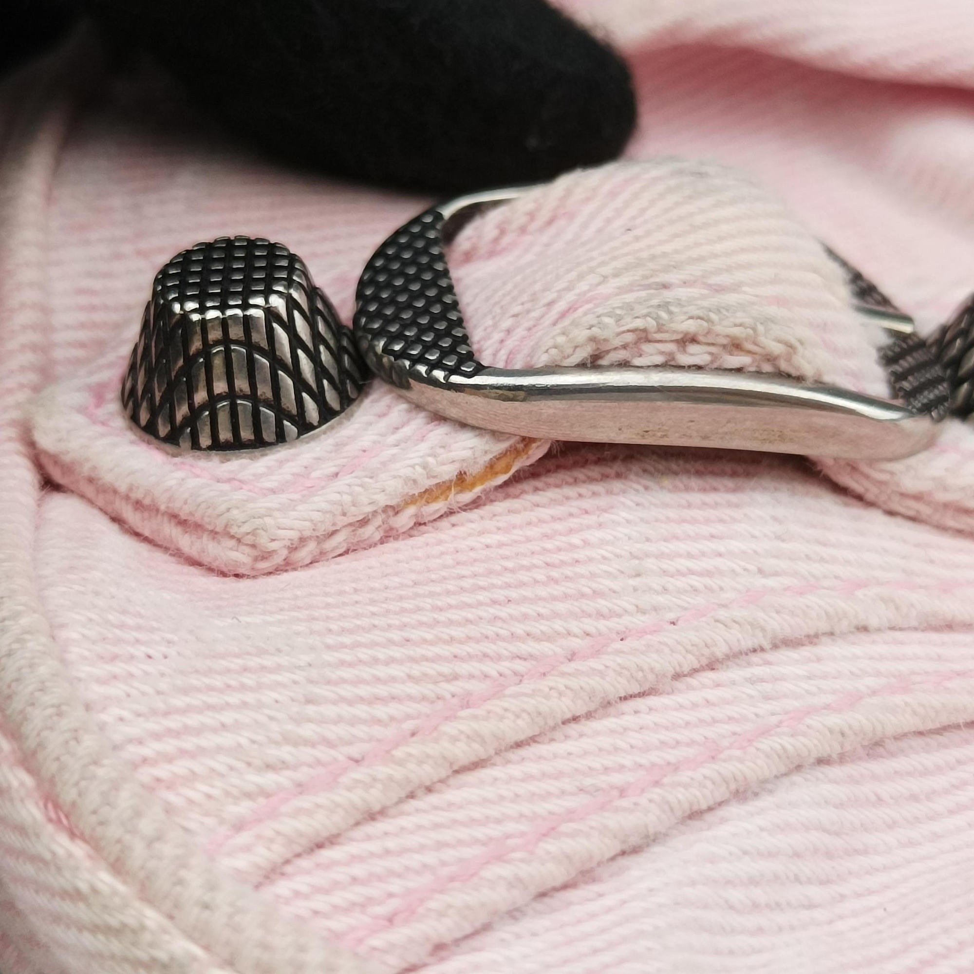 Pre-owned Balenciaga Le Cagole Pink Denim  shoulderbag | stylenewstar