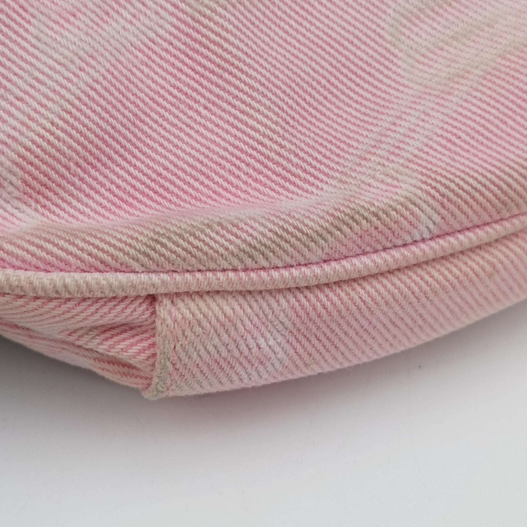 Pre-owned Balenciaga Le Cagole Pink Denim  shoulderbag | stylenewstar