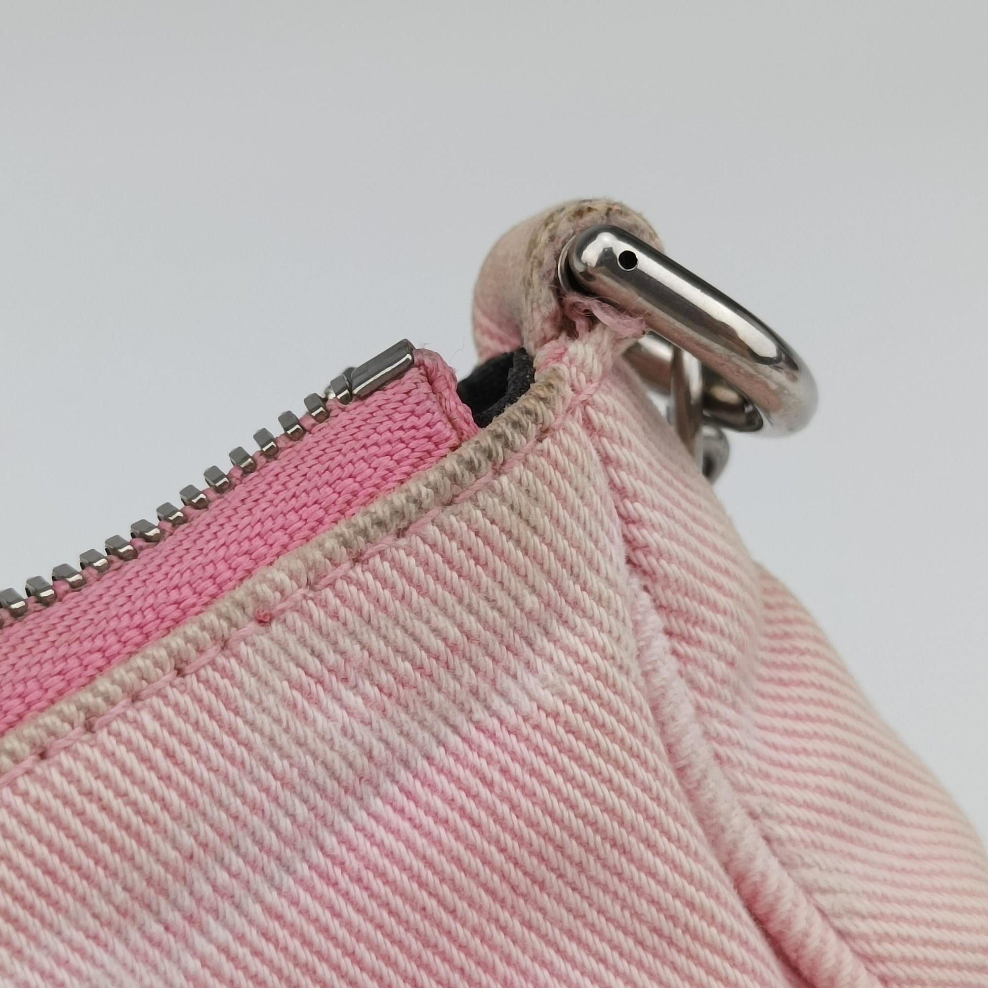 Pre-owned Balenciaga Le Cagole Pink Denim  shoulderbag | stylenewstar