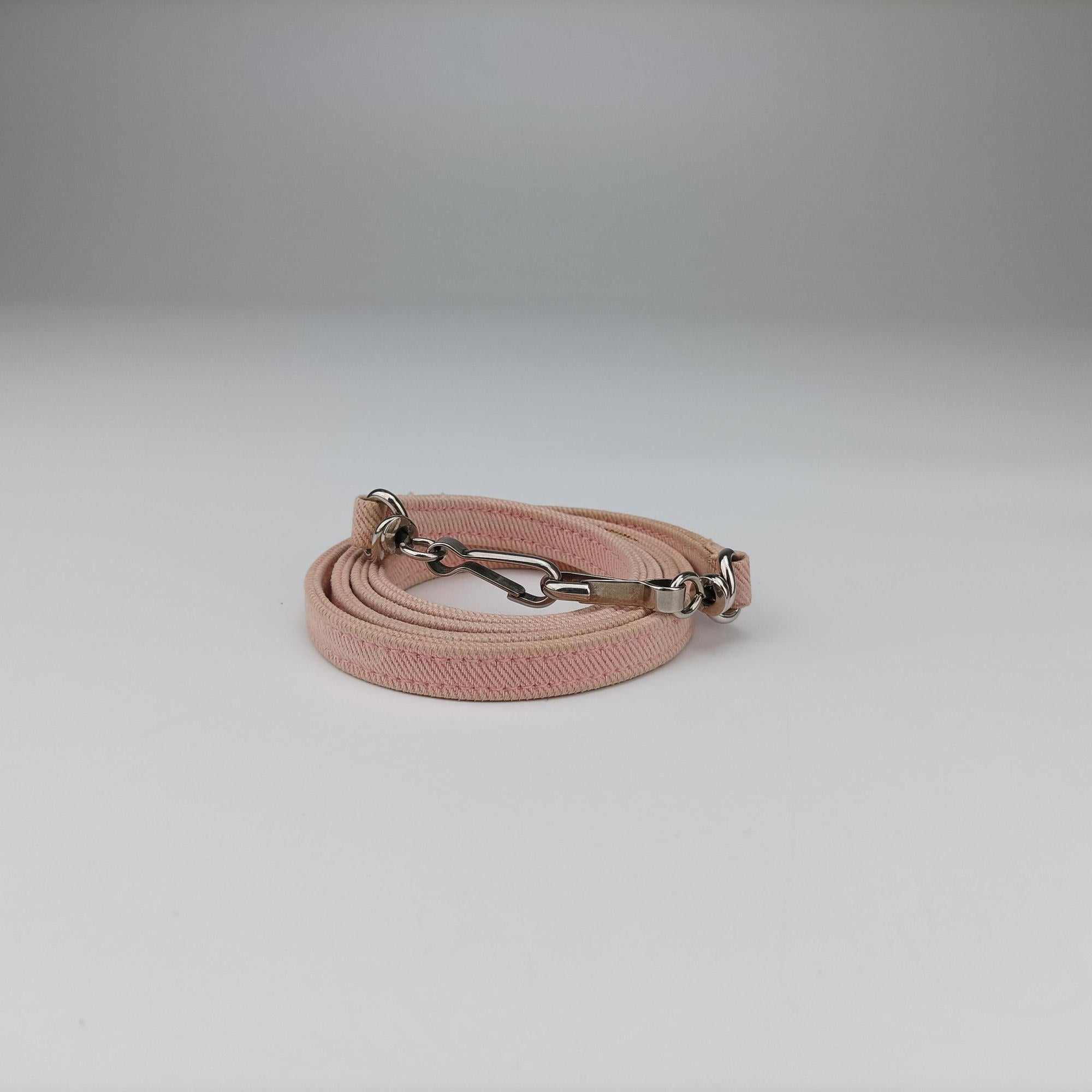 Pre-owned Balenciaga Le Cagole Pink Denim  shoulderbag | stylenewstar