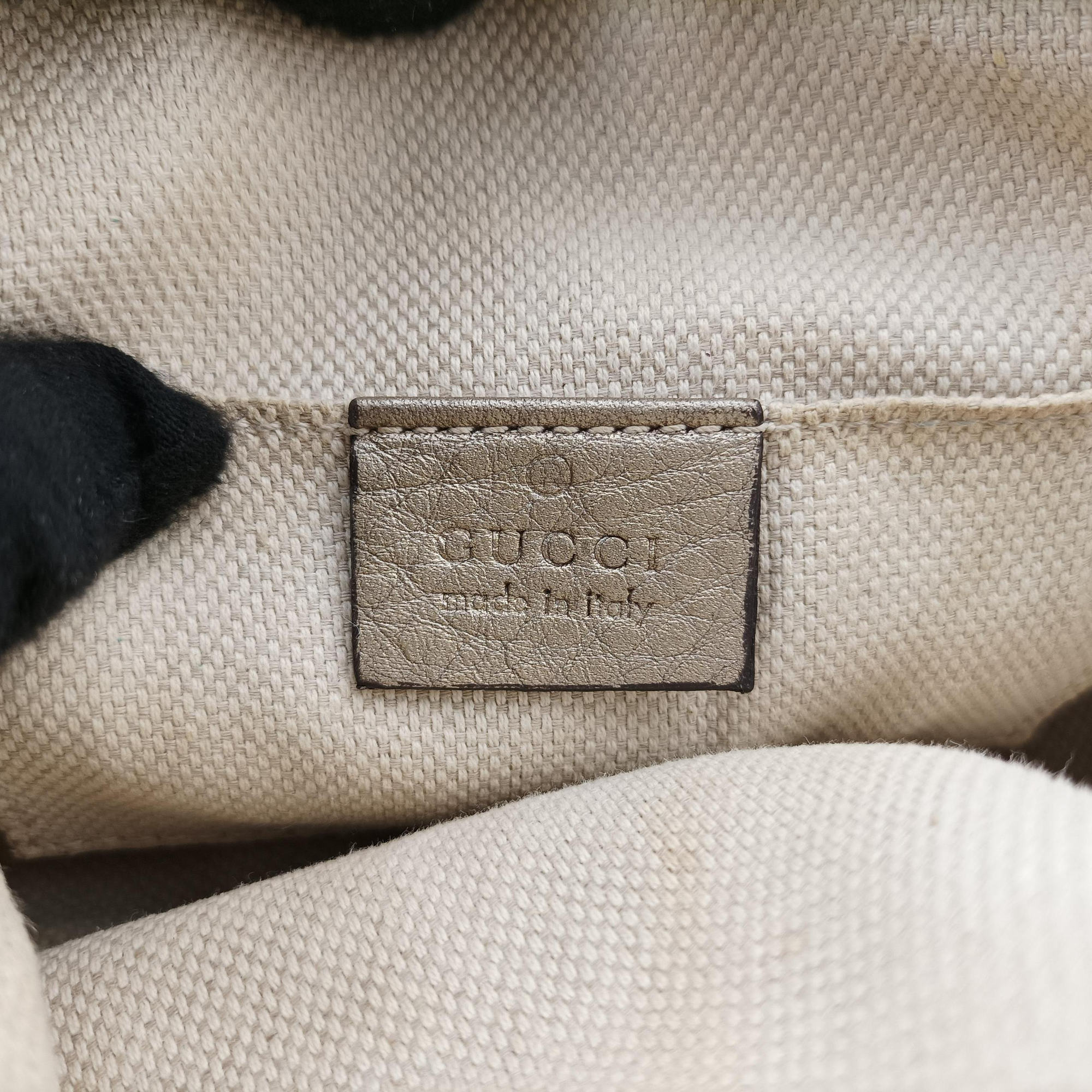 Pre-owned Gucci Soho Golden Leather 353965 shoulderbag | stylenewstar