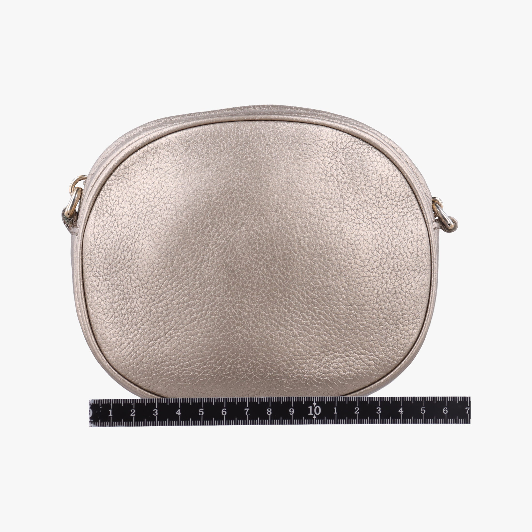 Pre-owned Gucci Soho Golden Leather 353965 shoulderbag | stylenewstar