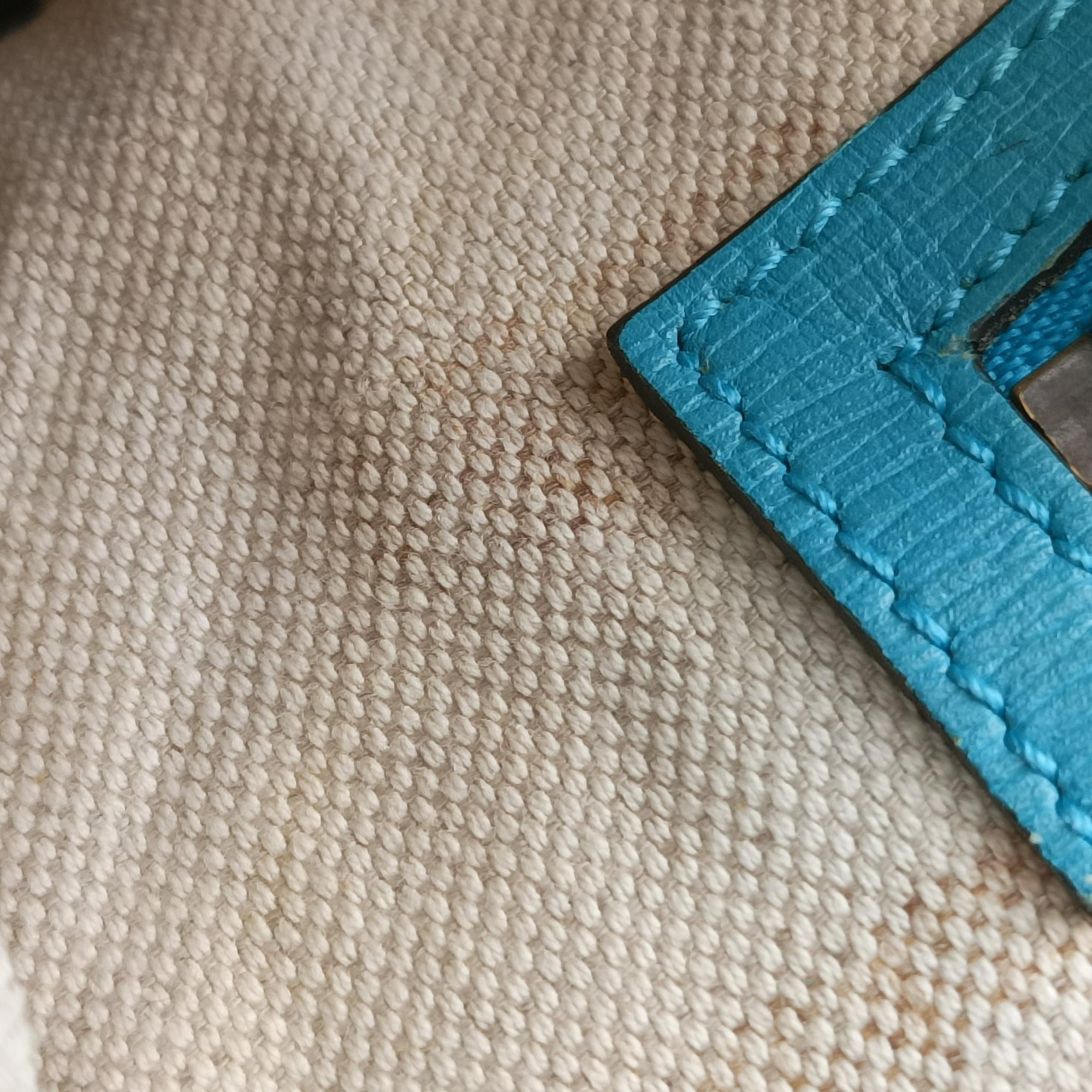 Pre-owned Gucci Bright Bit Blue Leather 319795 shoulderbag | stylenewstar