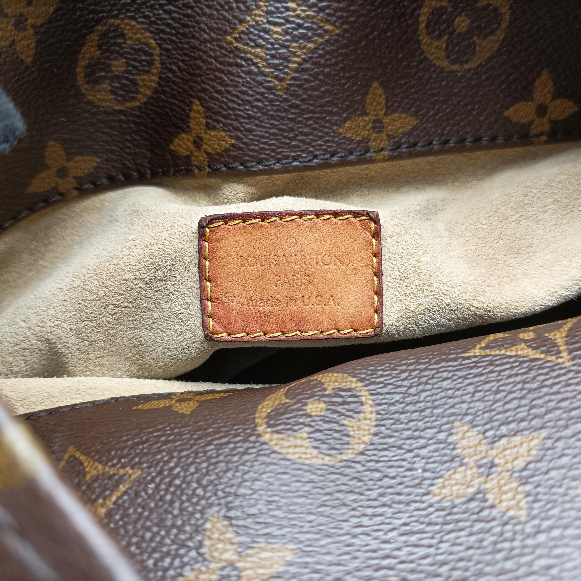 Secondhand Louis Vuitton ARTSY MM Brown Monogram Canvas M40249 handbag | stylenewstar