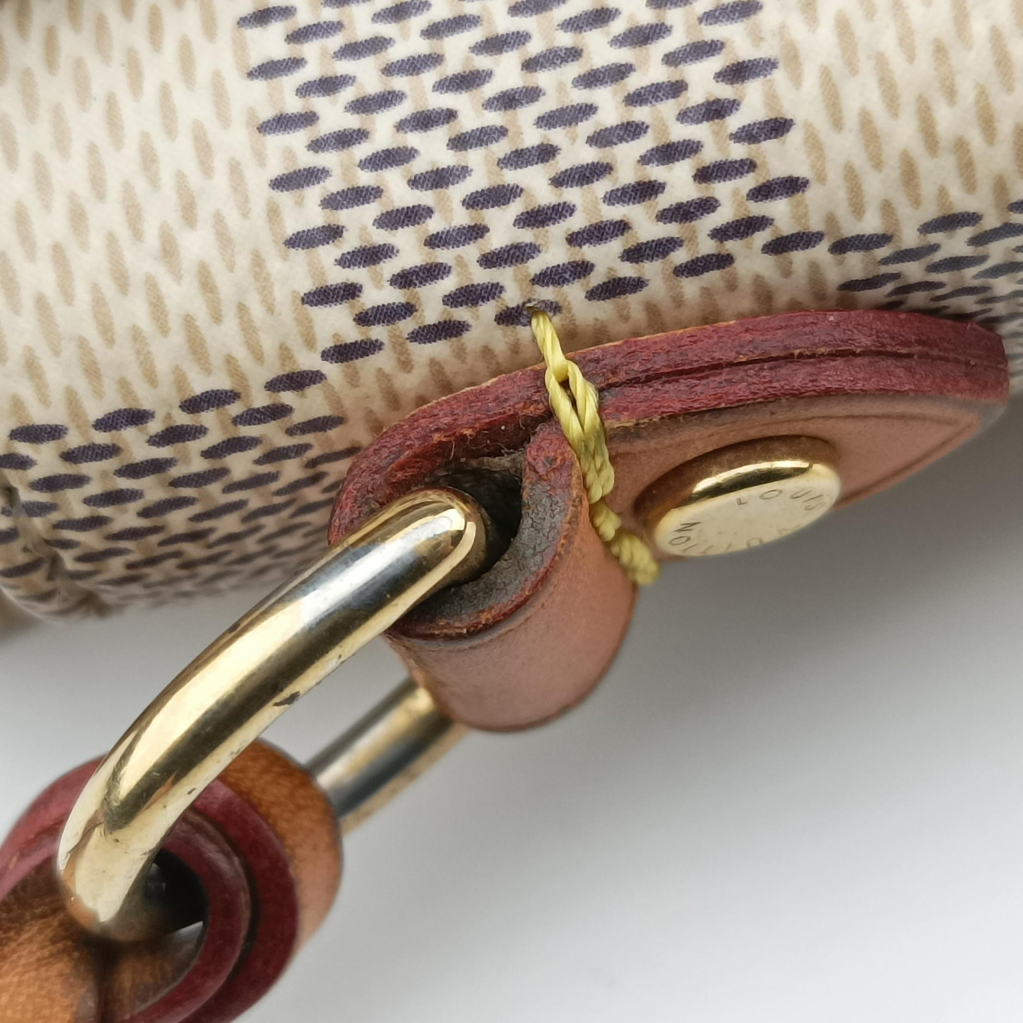 Pre-owned Louis Vuitton CROISETTE Azur Damier Canvas N41581 shoulderbag | stylenewstar