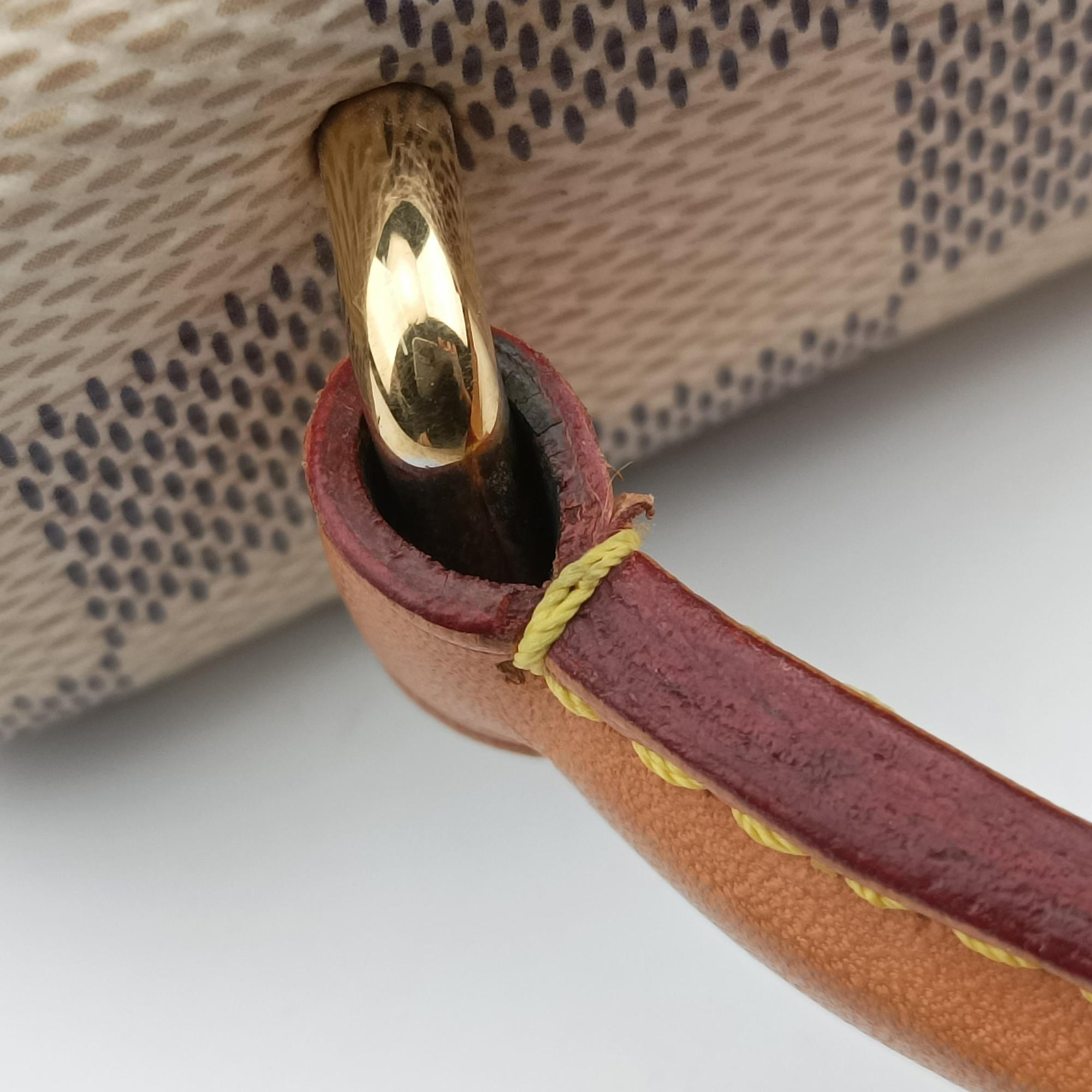 Pre-owned Louis Vuitton CROISETTE Azur Damier Canvas N41581 shoulderbag | stylenewstar