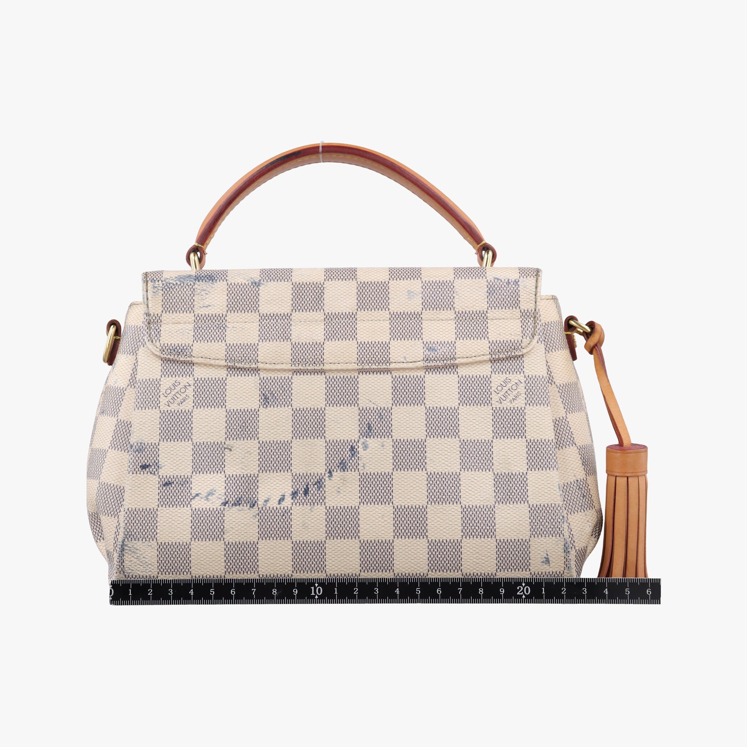 Pre-owned Louis Vuitton CROISETTE Azur Damier Canvas N41581 shoulderbag | stylenewstar