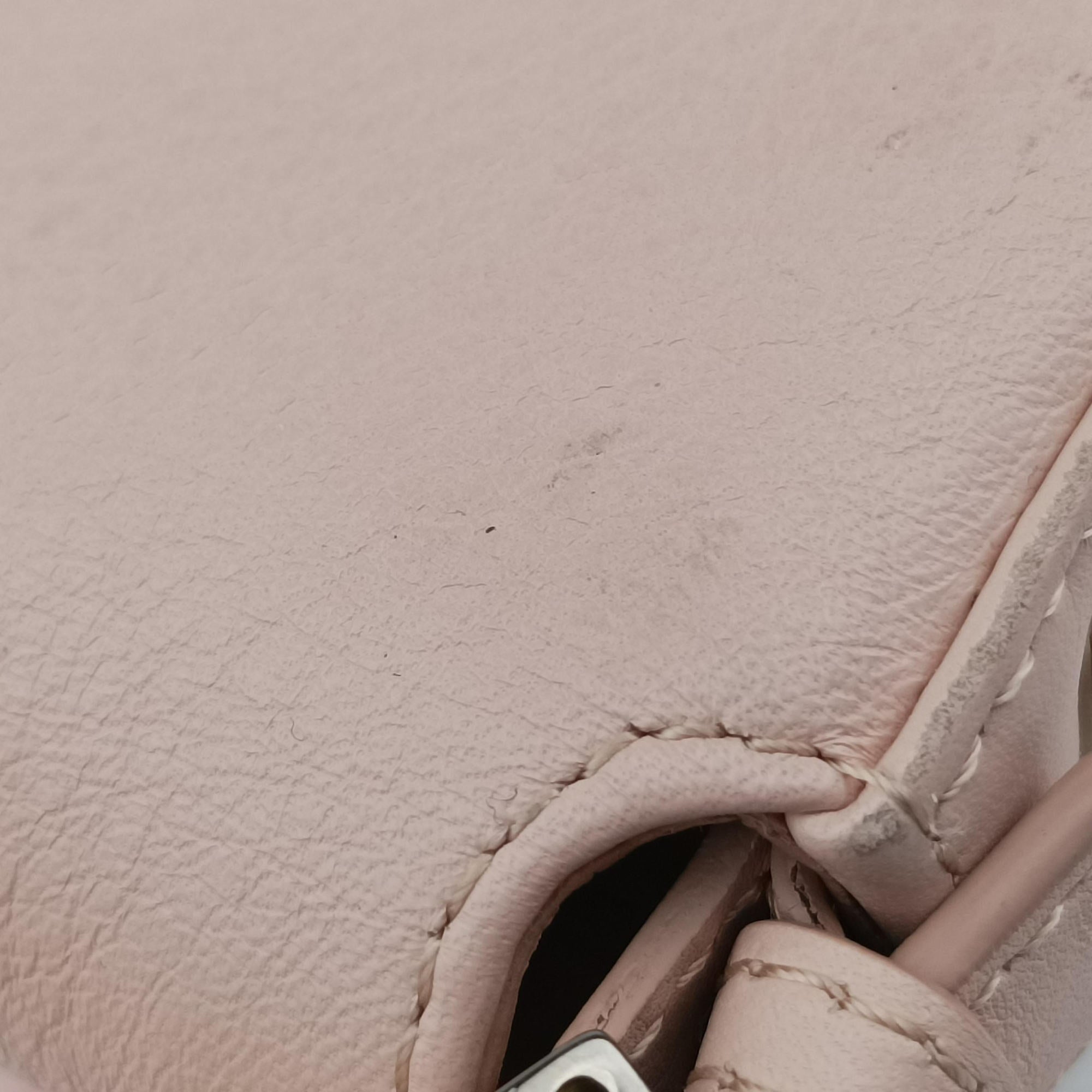 Pre-owned Fendi monster Baguette Pink Leather 8BR600 shoulderbag | stylenewstar