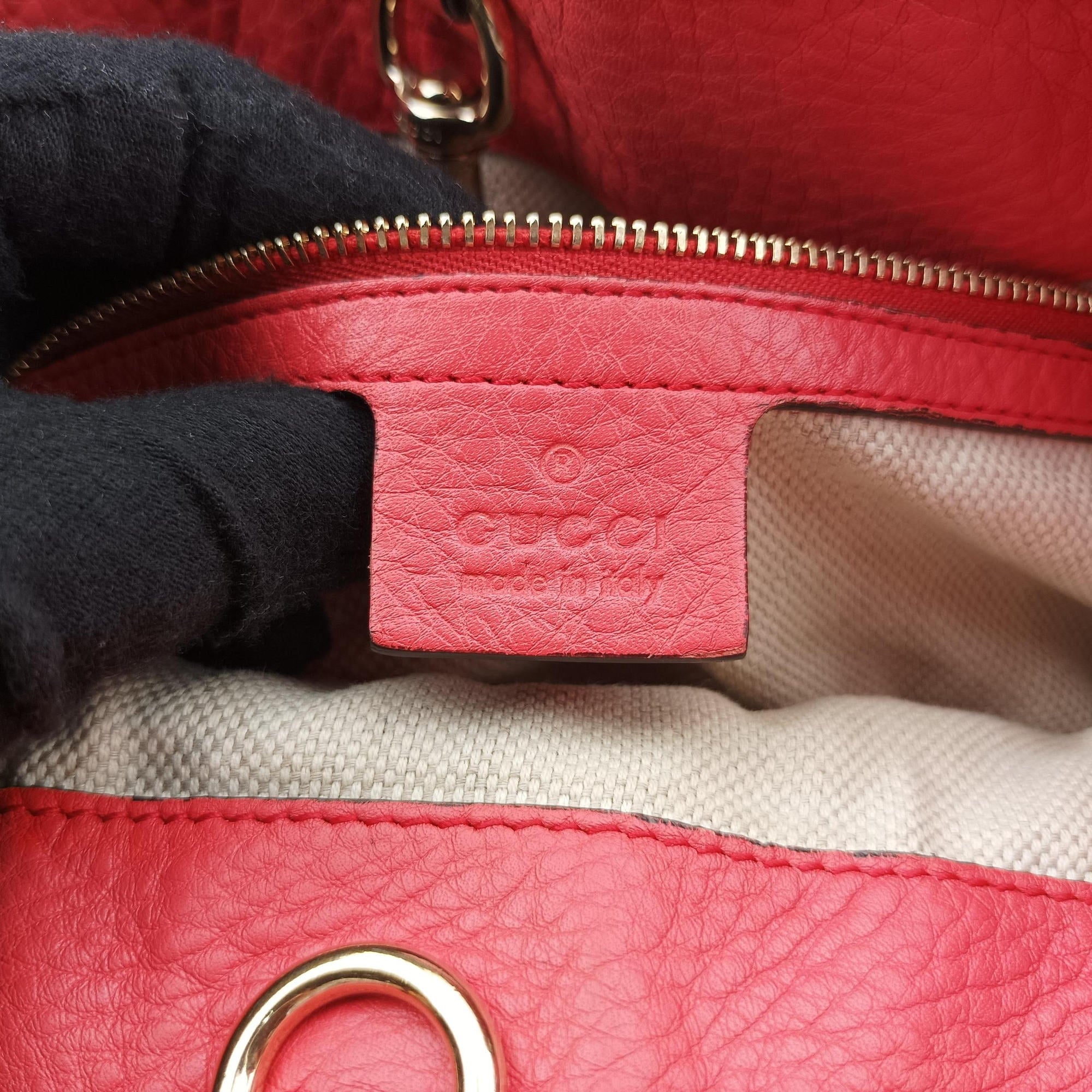 Pre-owned Gucci Soho Pink Leather 308982 shoulderbag | stylenewstar