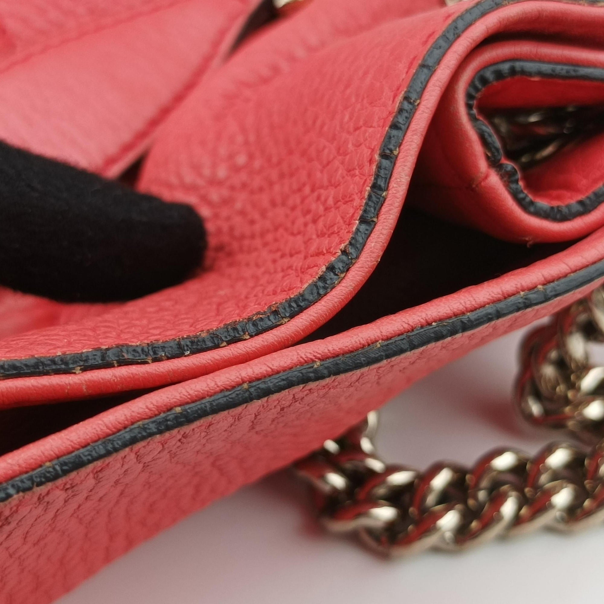 Pre-owned Gucci Soho Pink Leather 308982 shoulderbag | stylenewstar