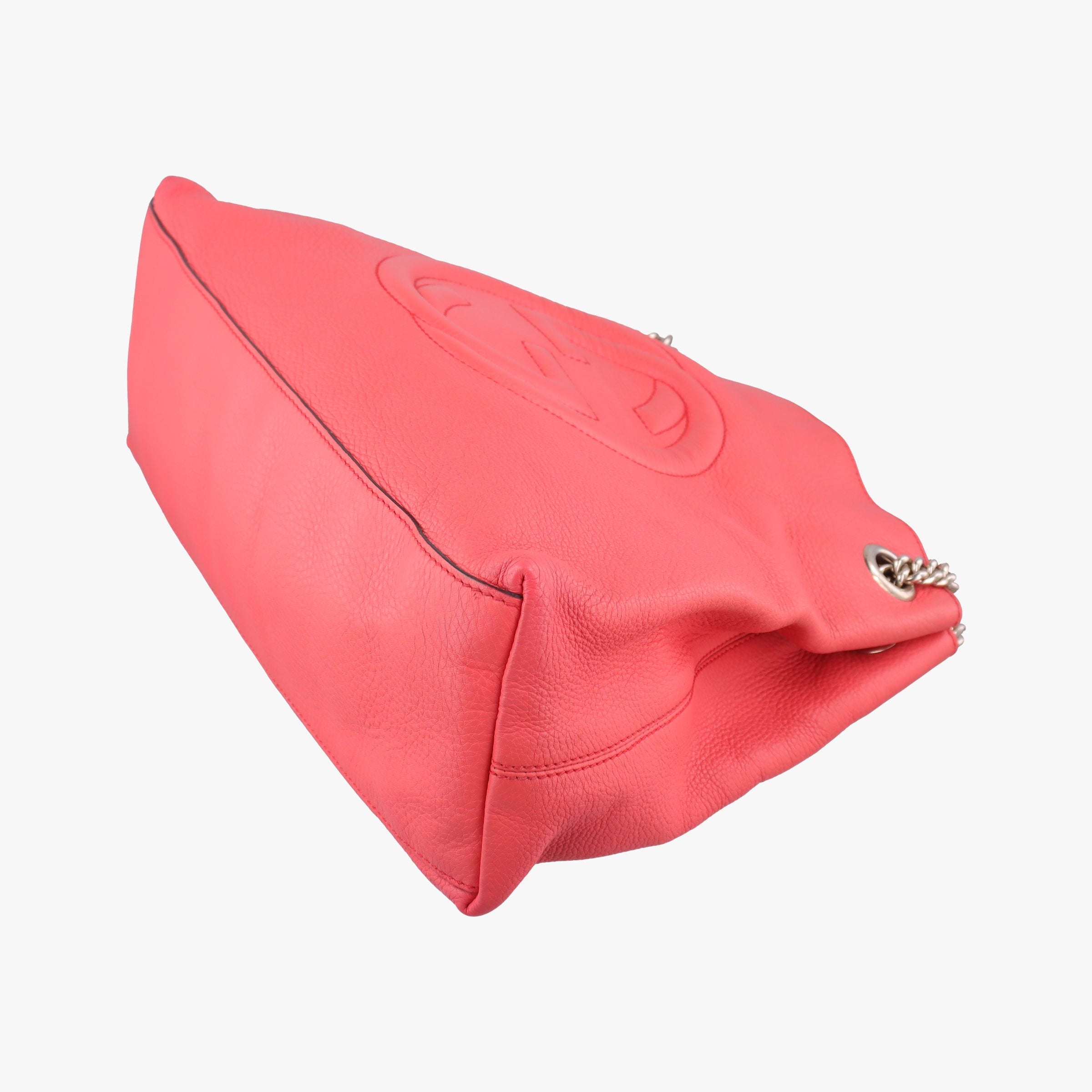 Pre-owned Gucci Soho Pink Leather 308982 shoulderbag | stylenewstar