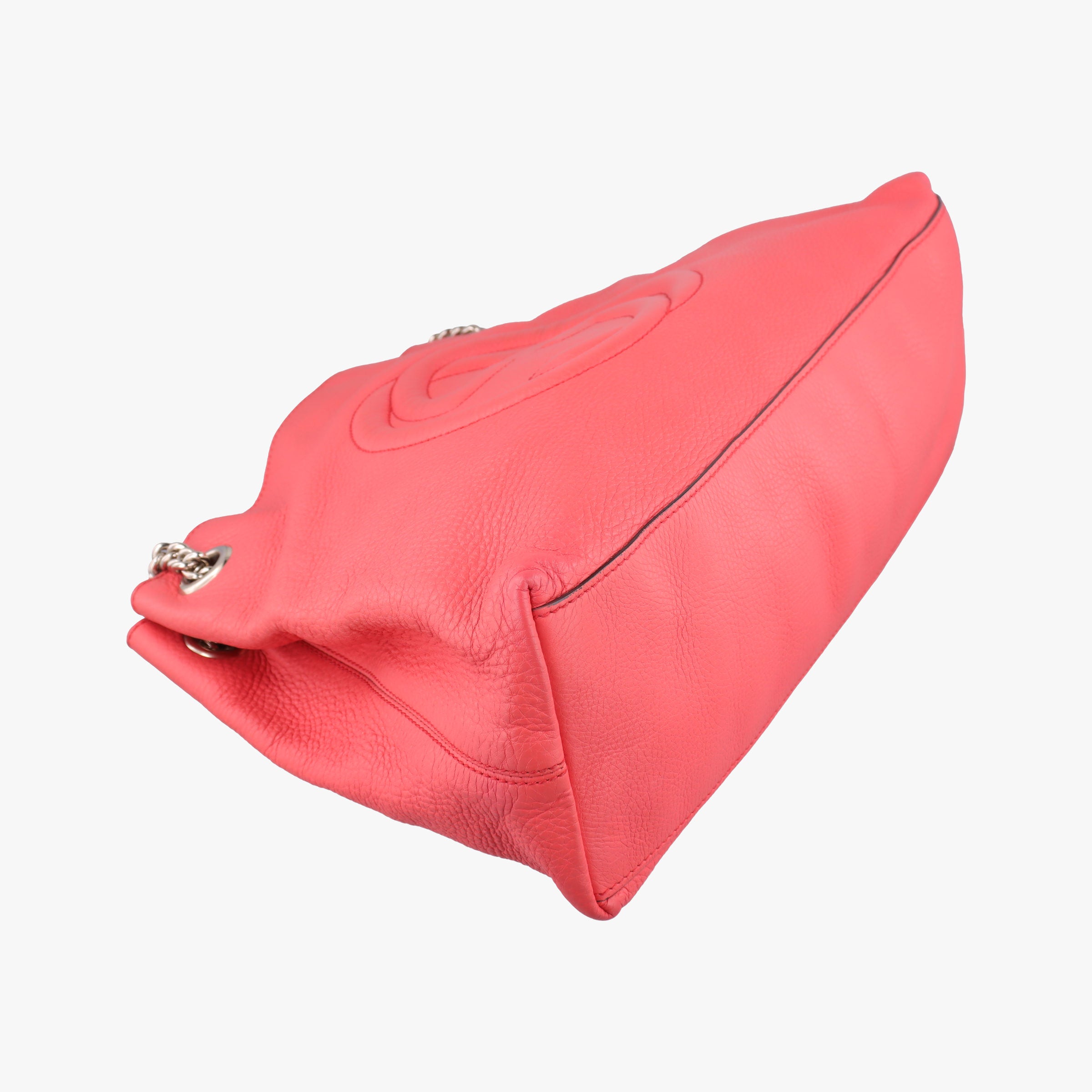 Pre-owned Gucci Soho Pink Leather 308982 shoulderbag | stylenewstar