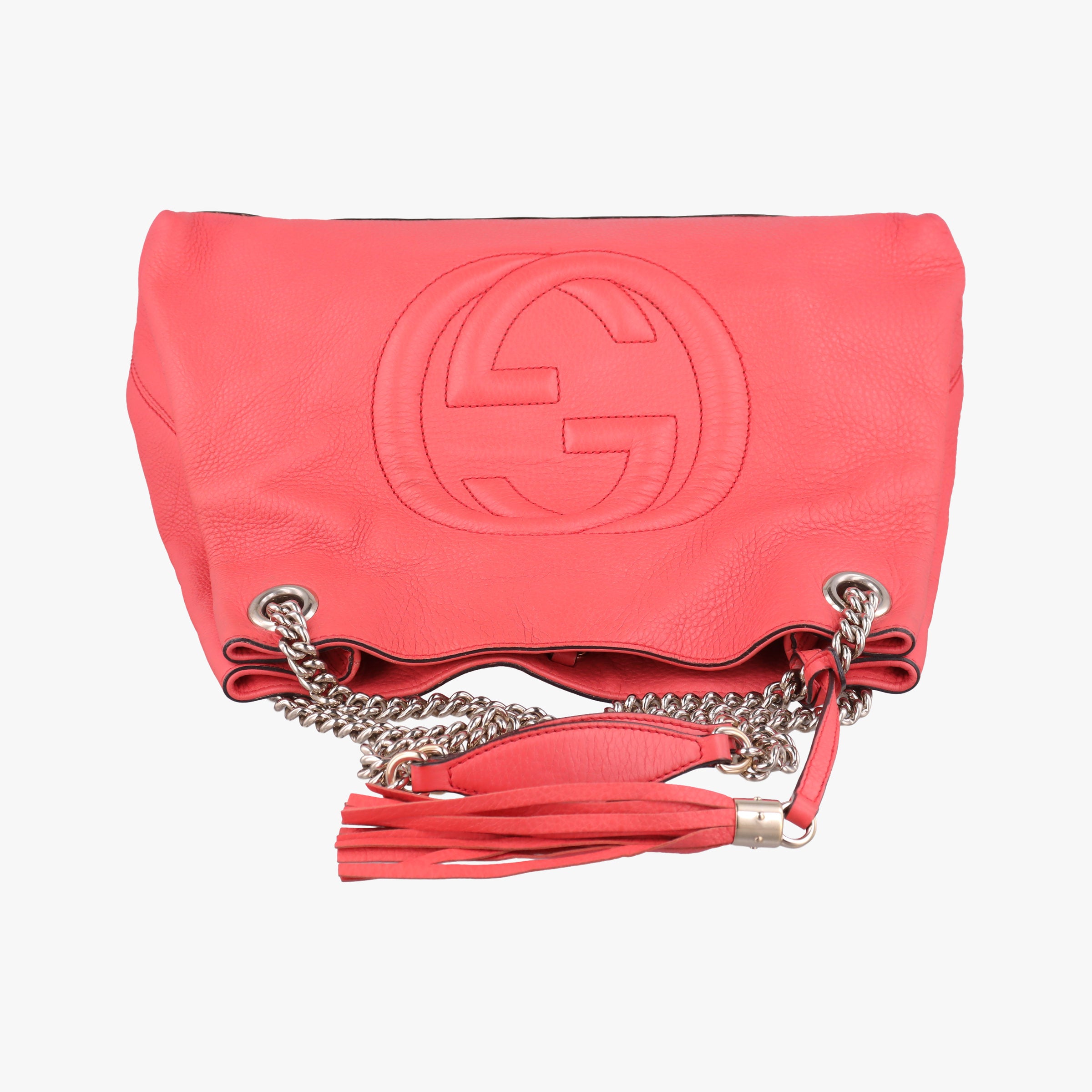 Pre-owned Gucci Soho Pink Leather 308982 shoulderbag | stylenewstar