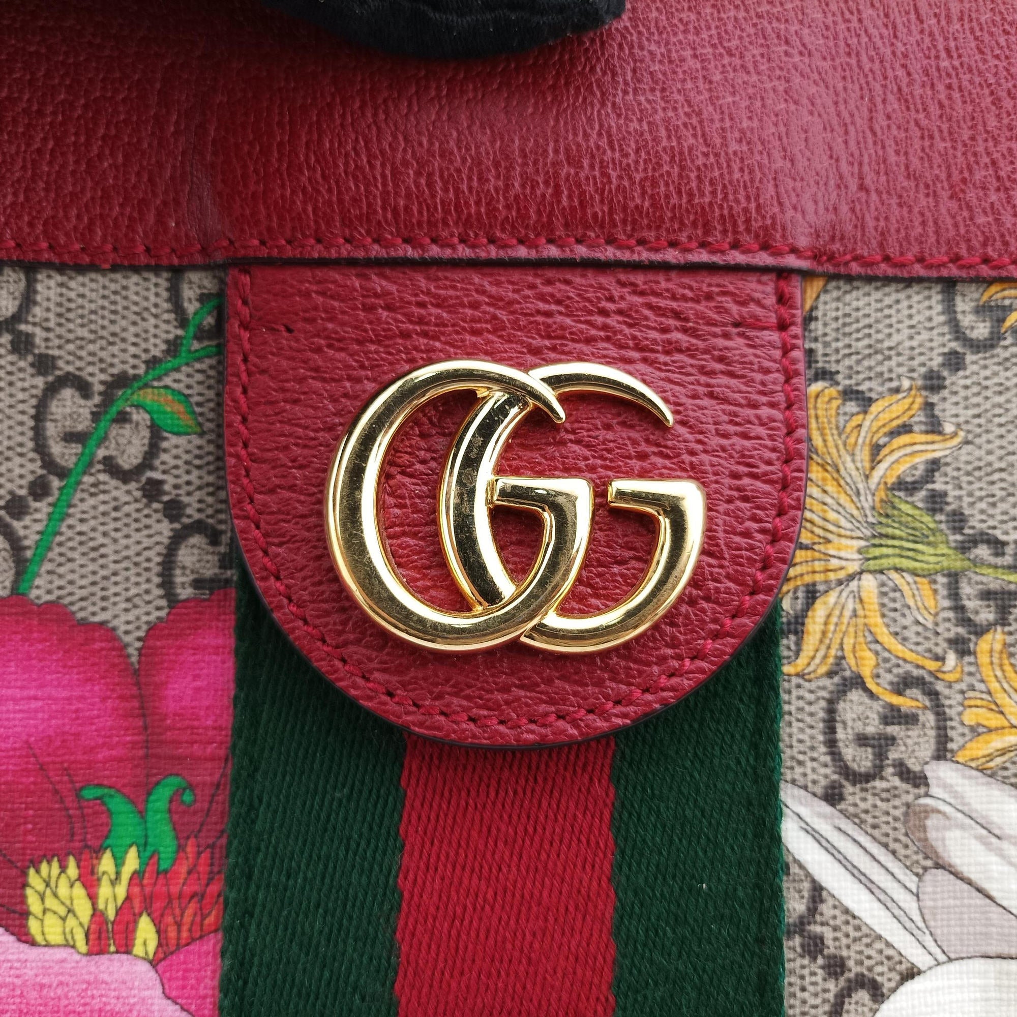 Vintage Gucci Ophidia Multicolour PVC coated canvas×Leather 547947 shoulderbag | stylenewstar