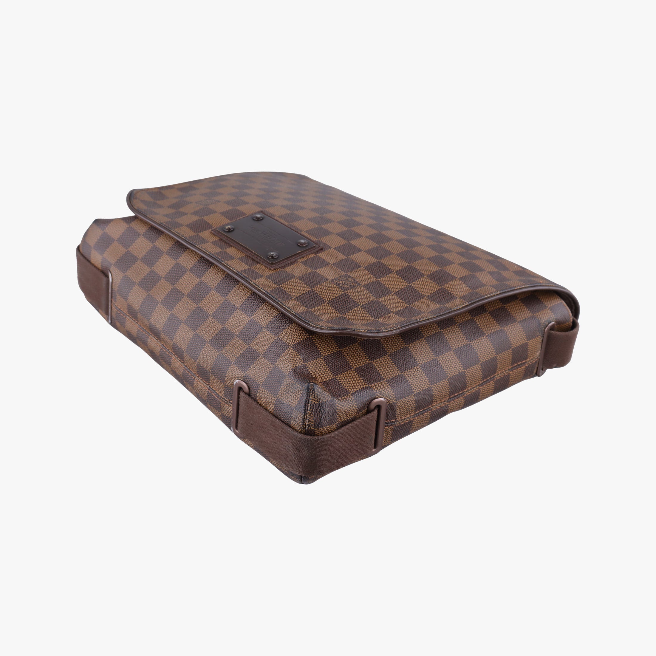 Pre-owned Louis Vuitton District MM EBENE Damier Canvas N41212 shoulderbag | stylenewstar
