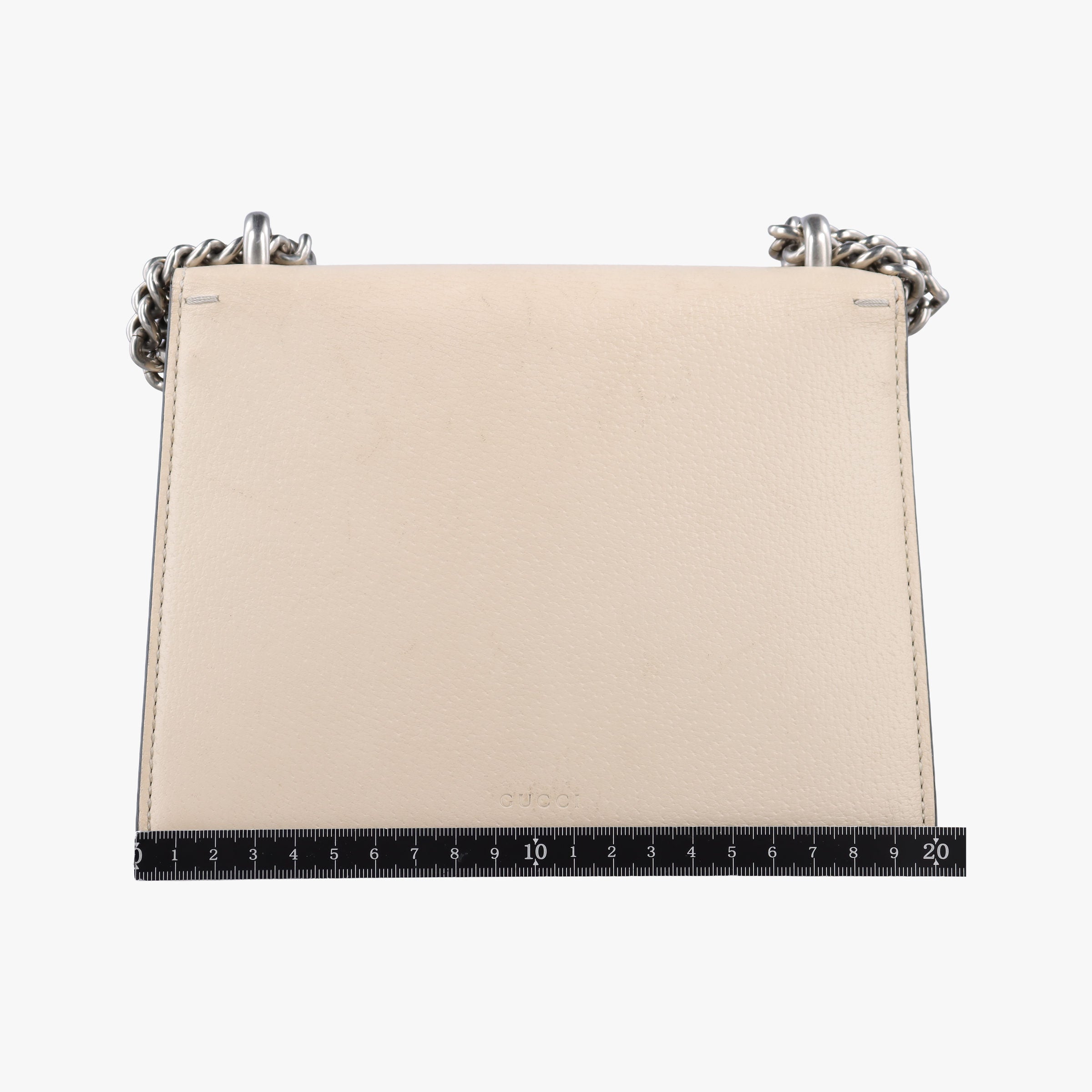 Pre-owned Gucci Dionysus White Leather 421970 shoulderbag | stylenewstar