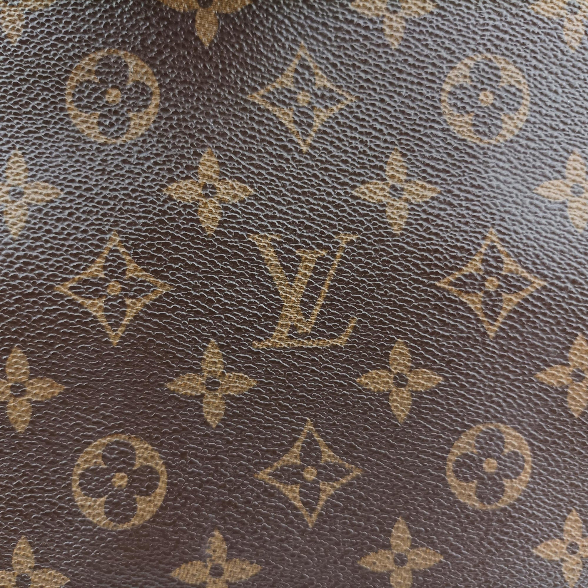 Vintage Louis Vuitton KITAN brown×black Monogram Canvas×calf leather M40388 shoulderbag | stylenewstar