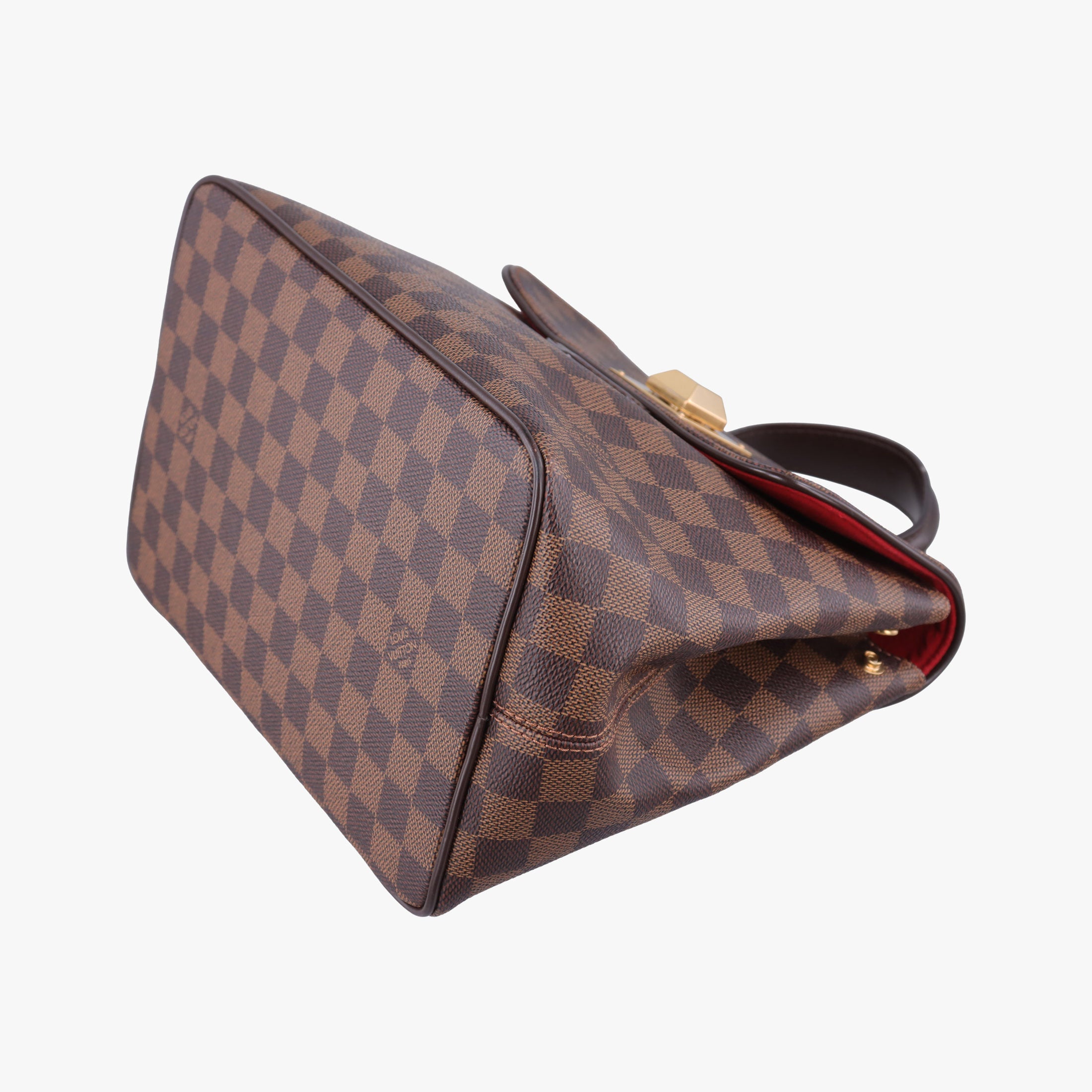Pre-owned Louis Vuitton BERGAMO MM EBENE Damier Canvas N41168 shoulderbag | stylenewstar