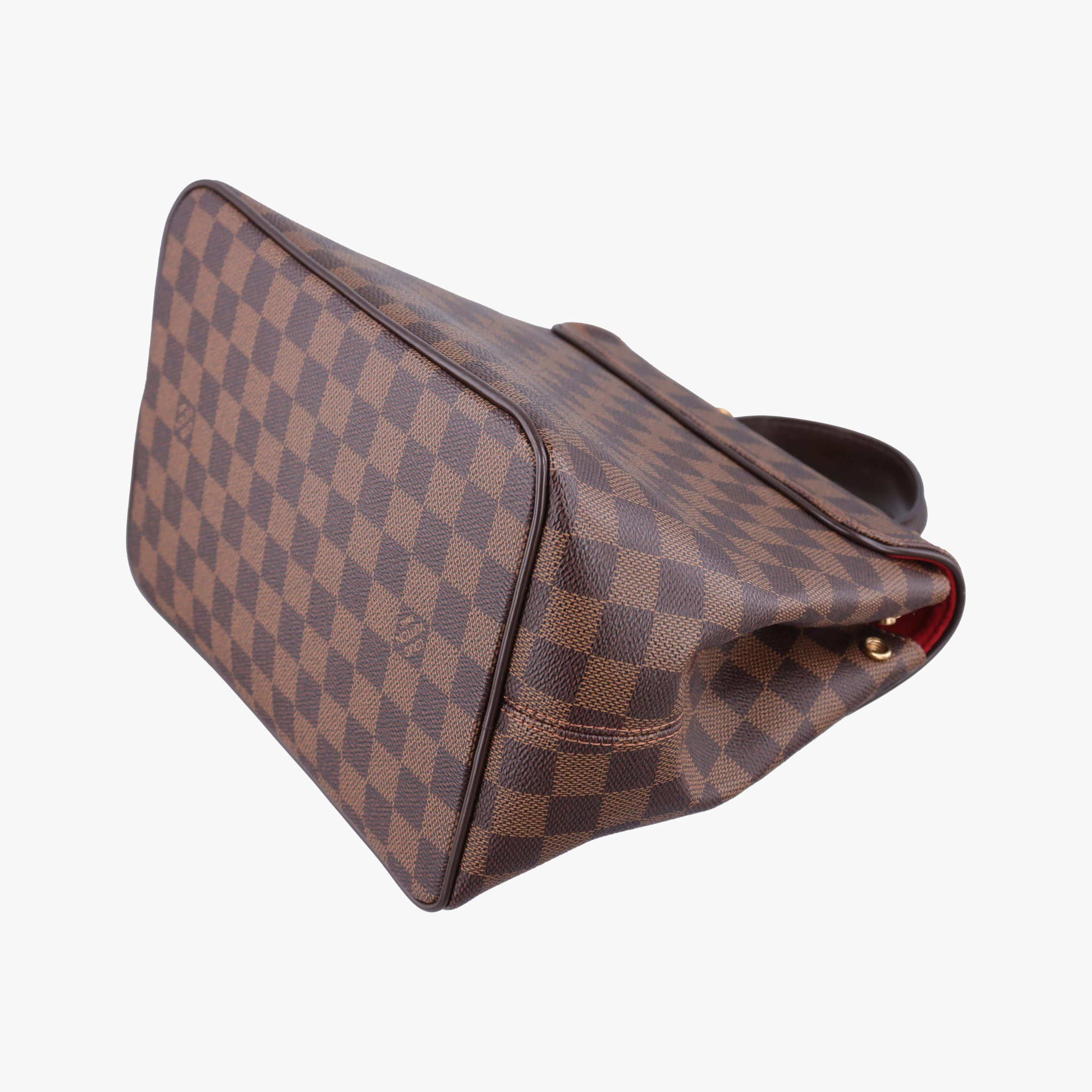 Pre-owned Louis Vuitton BERGAMO MM EBENE Damier Canvas N41168 shoulderbag | stylenewstar