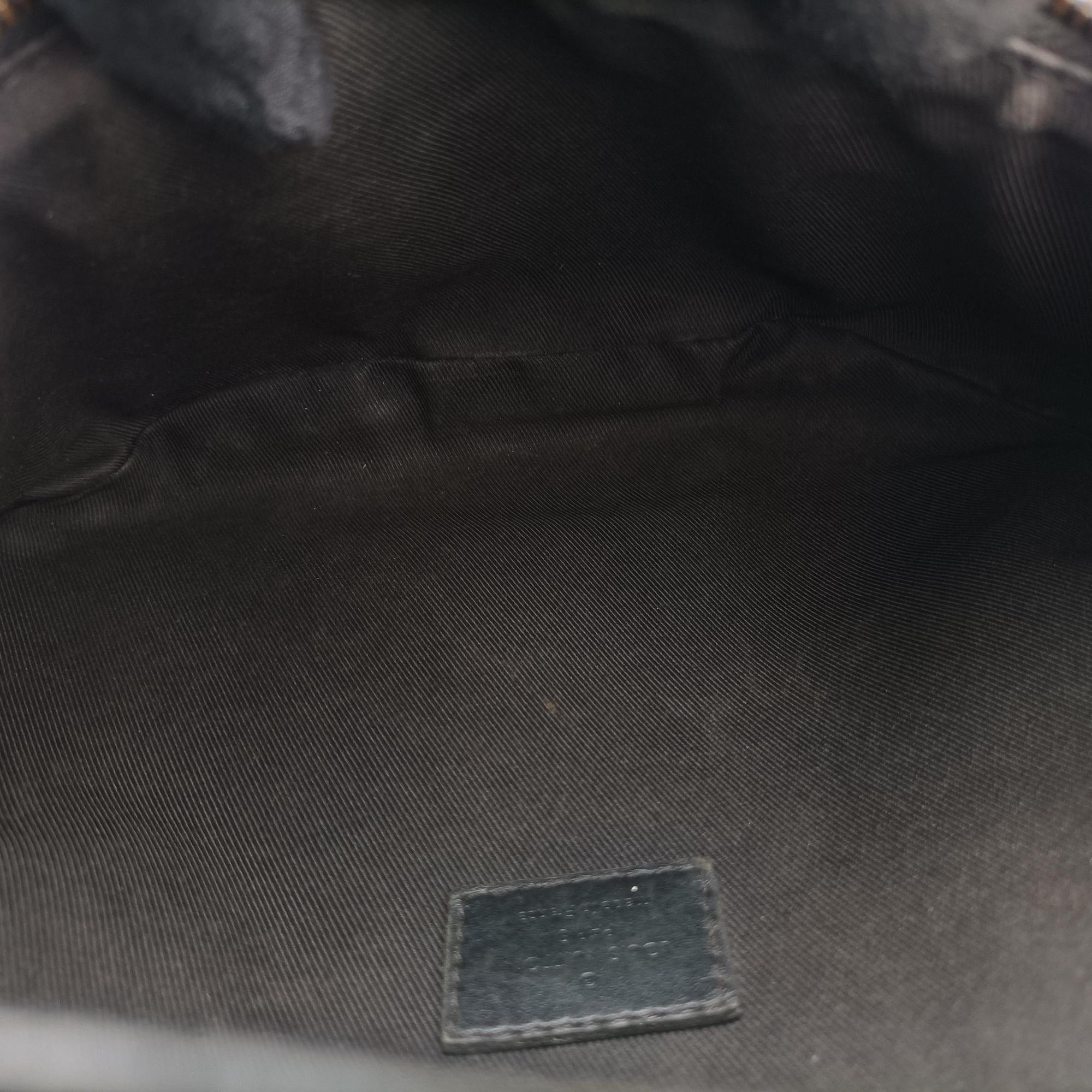Secondhand Louis Vuitton Discovery Bum Bag Black Monogram eclipse M44336 bum bag/waist bag | stylenewstar