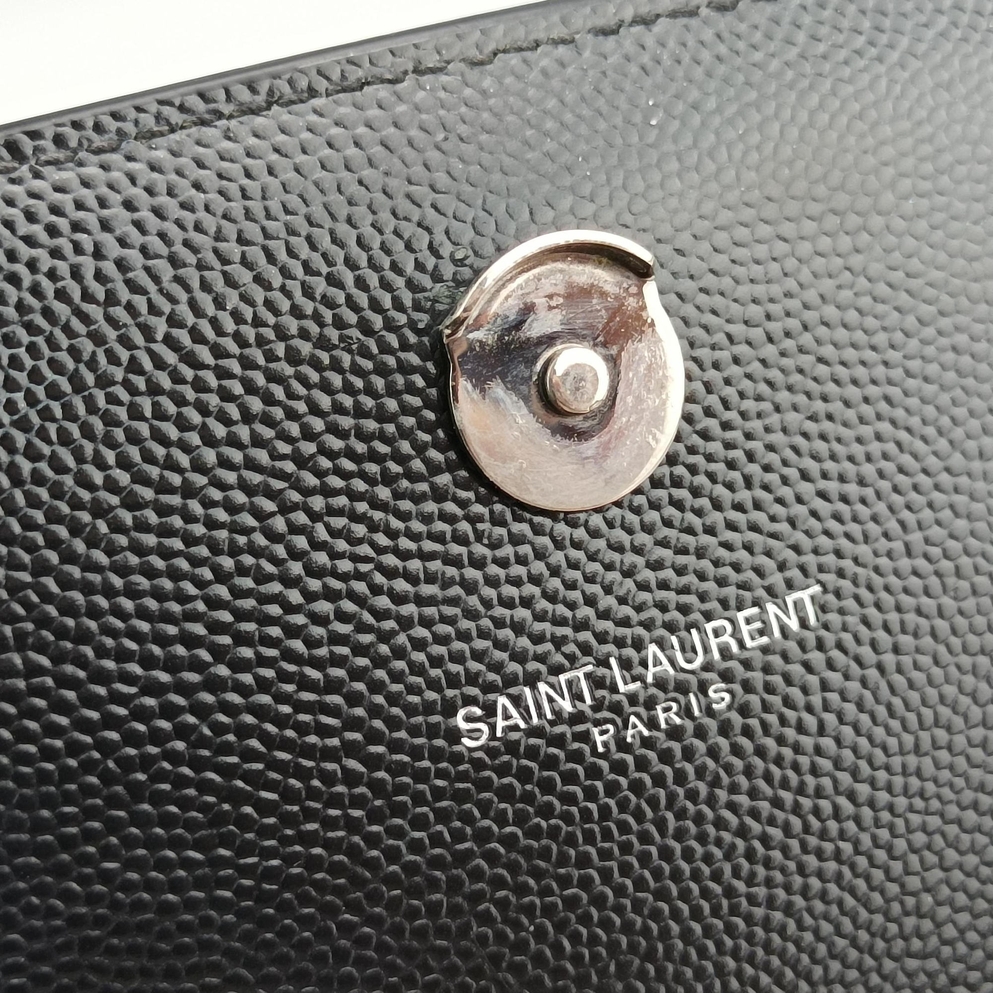 Vintage Yves Saint Laurent KATE Black×red Caviar Leather 364021 shoulderbag | stylenewstar
