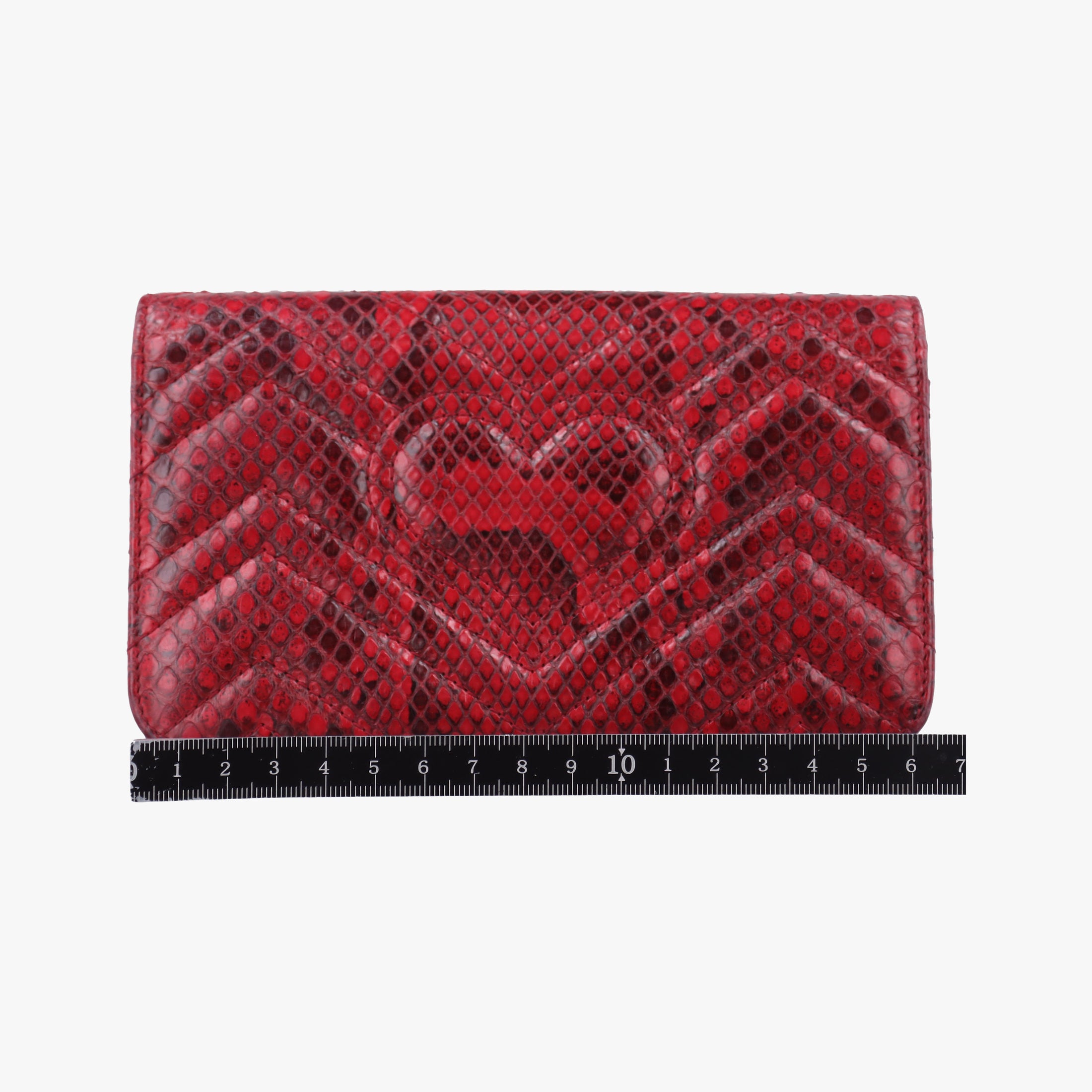 Secondhand Gucci GG Marmont Red snakeskin 488426 shoulderbag | stylenewstar