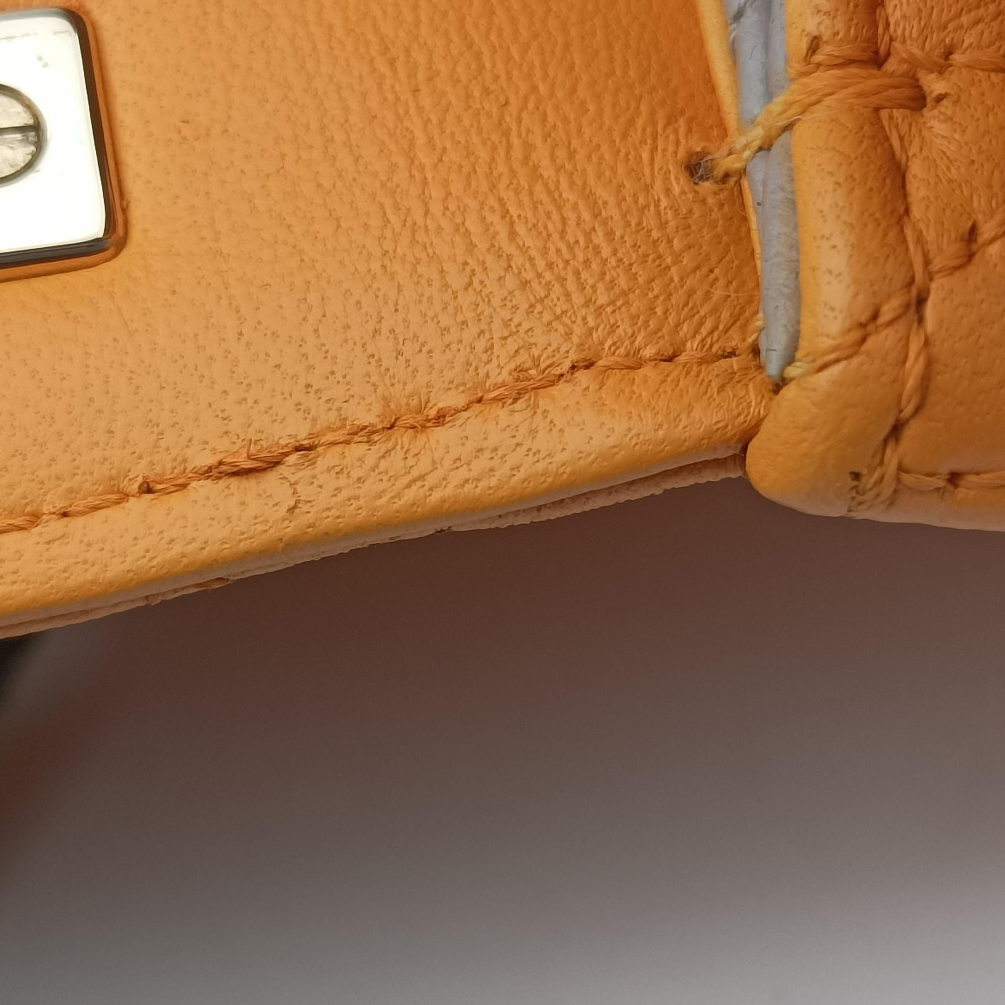 Secondhand Christian Dior Miss Dior Cannage New Rock Yellow lambskin  shoulderbag | stylenewstar