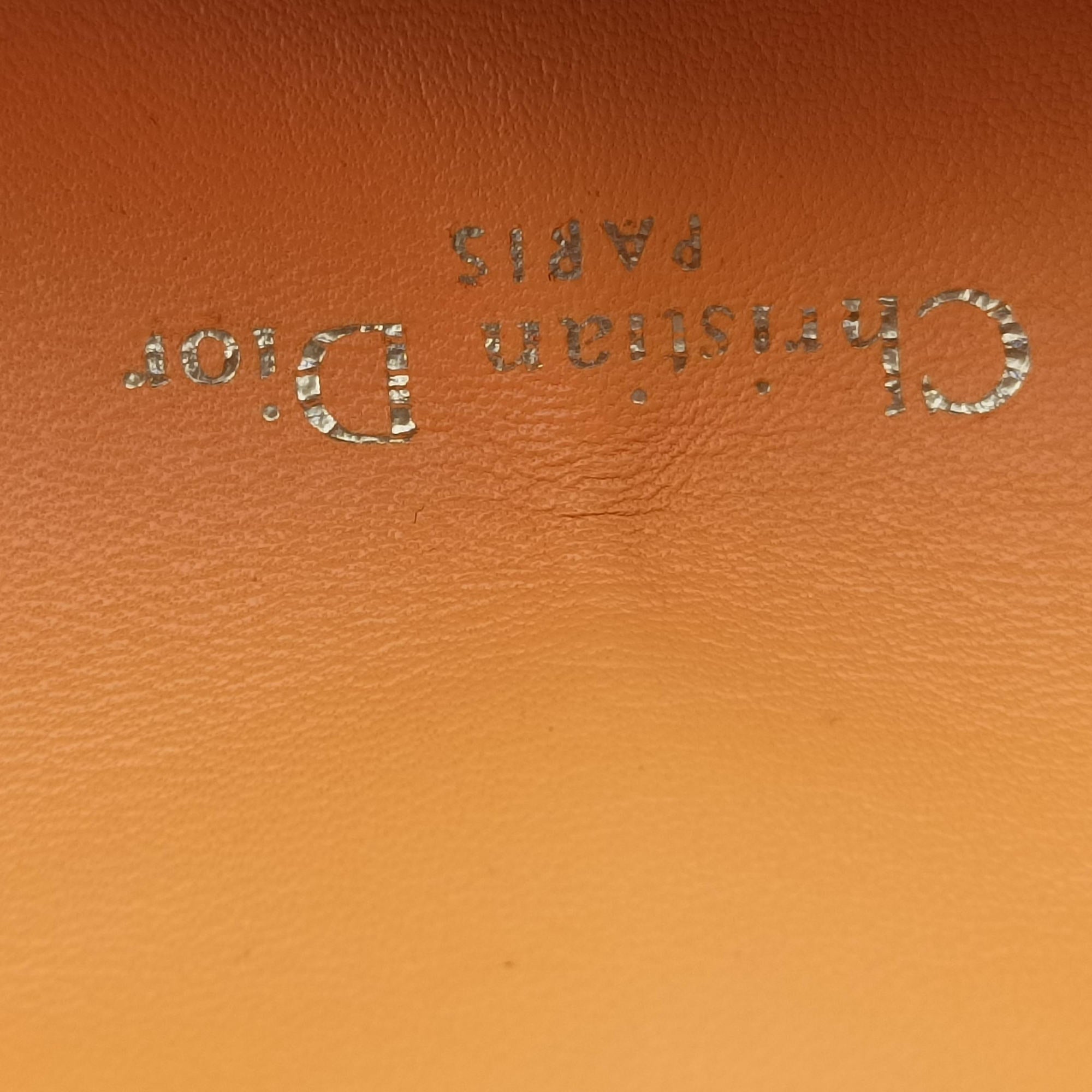 Secondhand Christian Dior Miss Dior Cannage New Rock Yellow lambskin  shoulderbag | stylenewstar