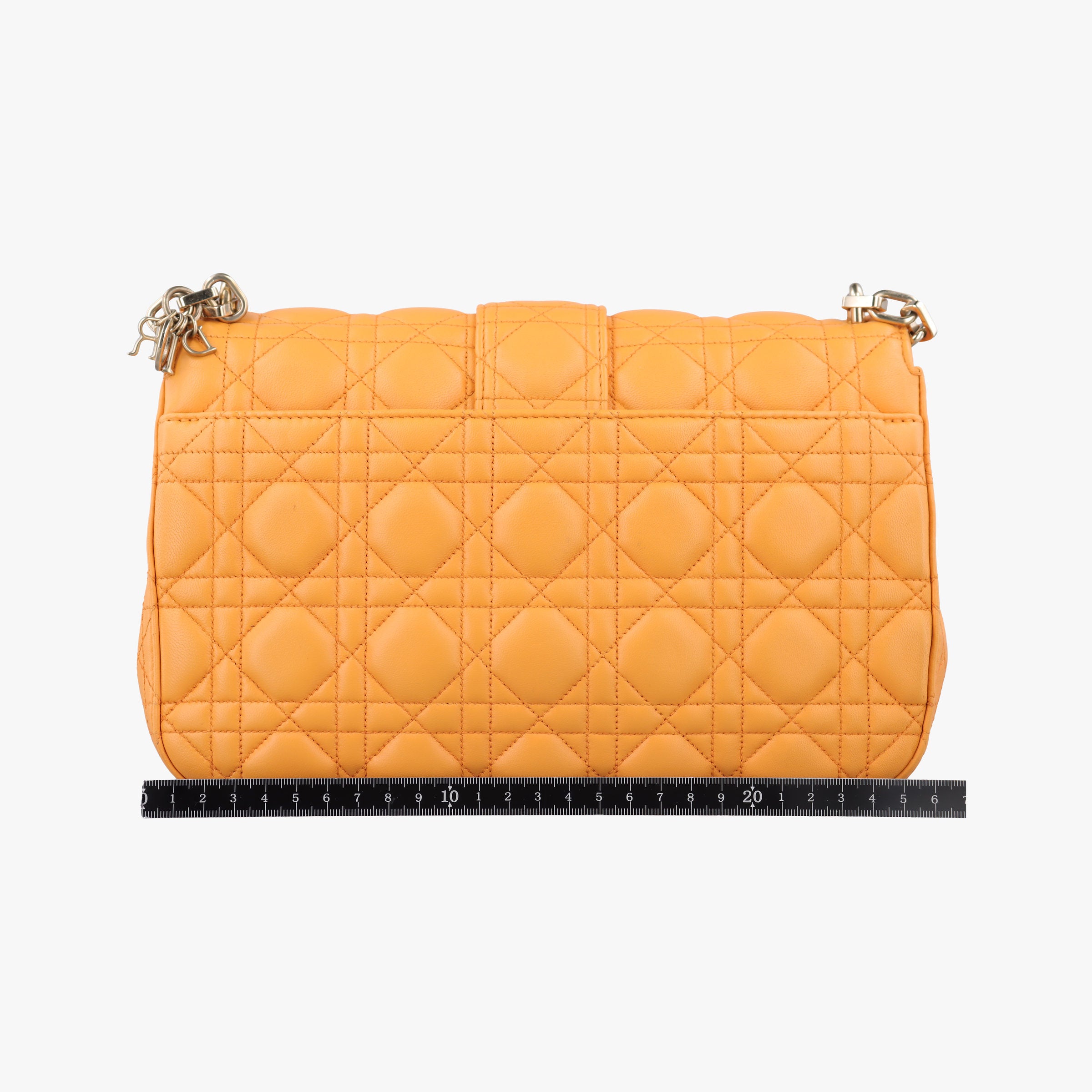 Secondhand Christian Dior Miss Dior Cannage New Rock Yellow lambskin  shoulderbag | stylenewstar