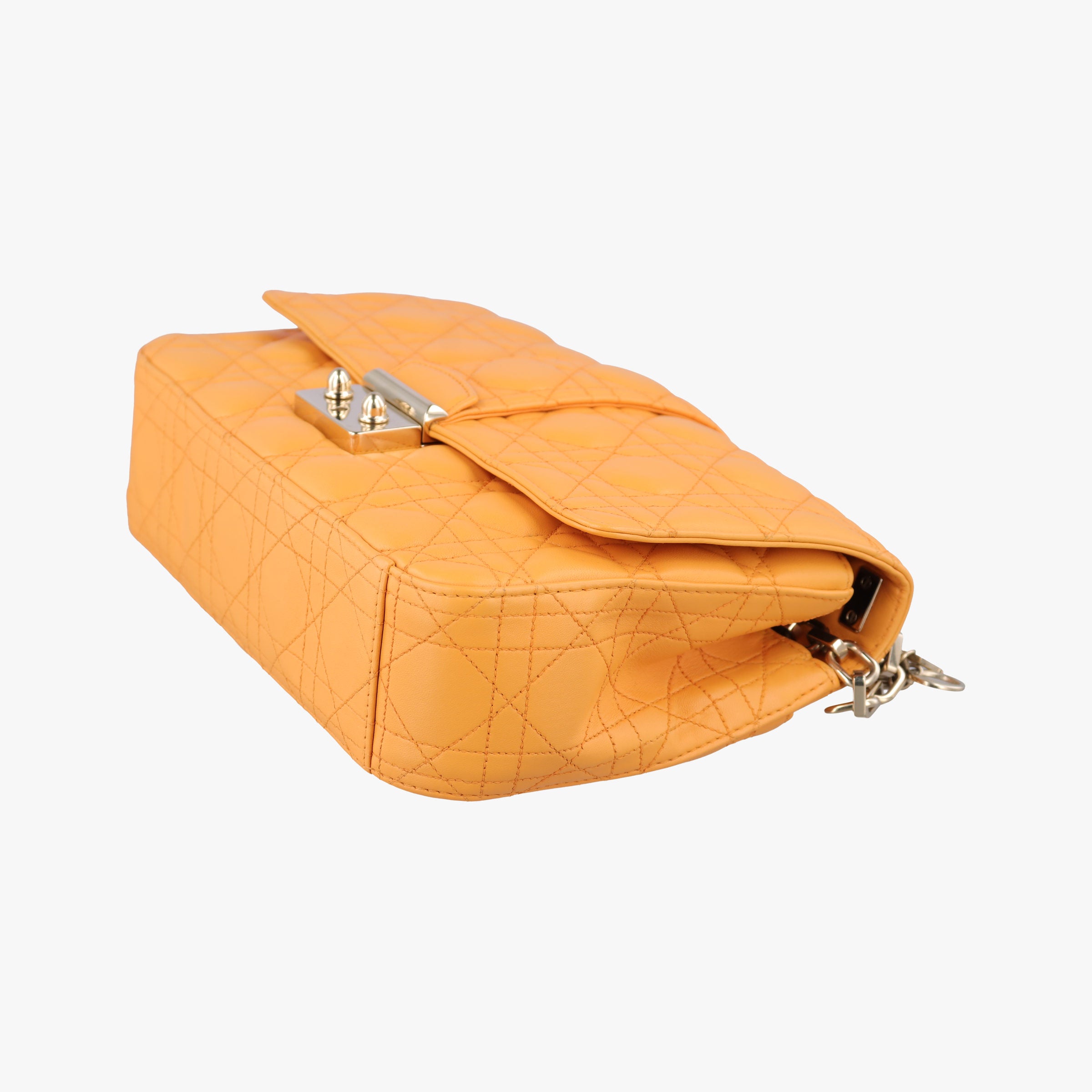 Secondhand Christian Dior Miss Dior Cannage New Rock Yellow lambskin  shoulderbag | stylenewstar