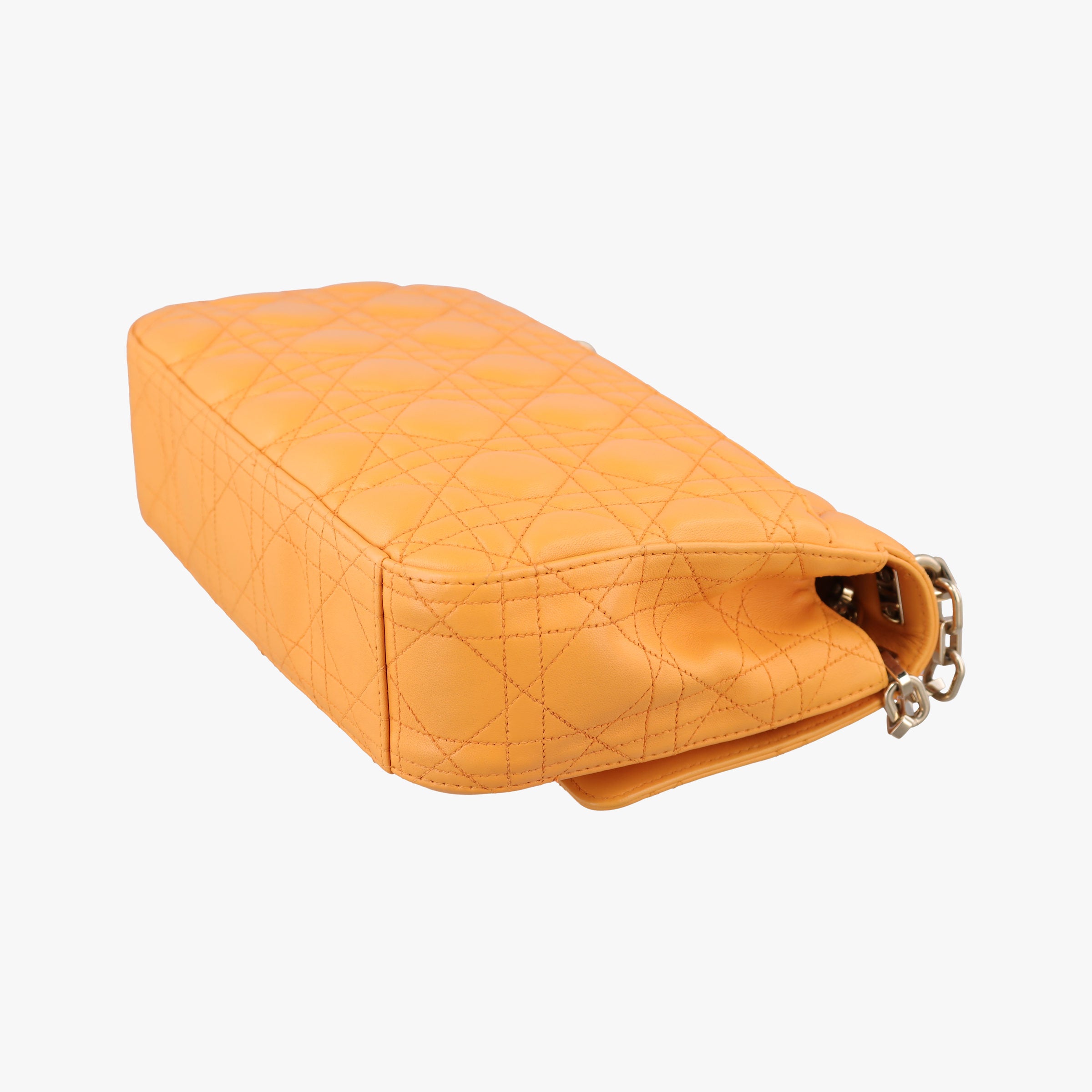 Secondhand Christian Dior Miss Dior Cannage New Rock Yellow lambskin  shoulderbag | stylenewstar