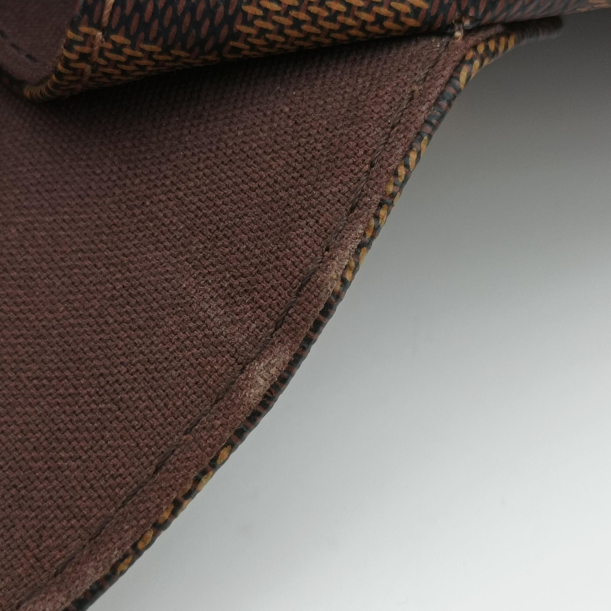 Pre-owned Louis Vuitton BROOKLYN MM EBENE Damier Canvas N51212 shoulderbag | stylenewstar