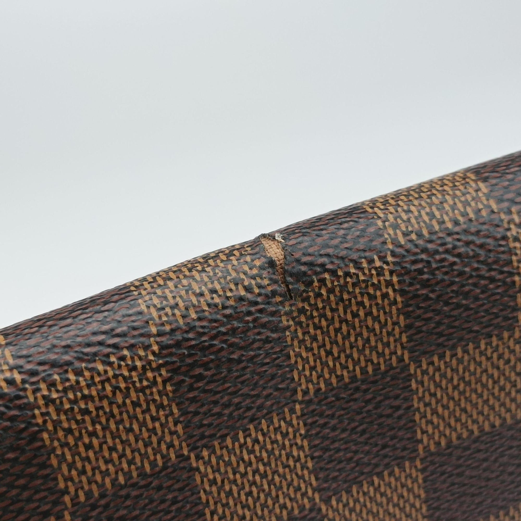 Pre-owned Louis Vuitton BROOKLYN MM EBENE Damier Canvas N51212 shoulderbag | stylenewstar