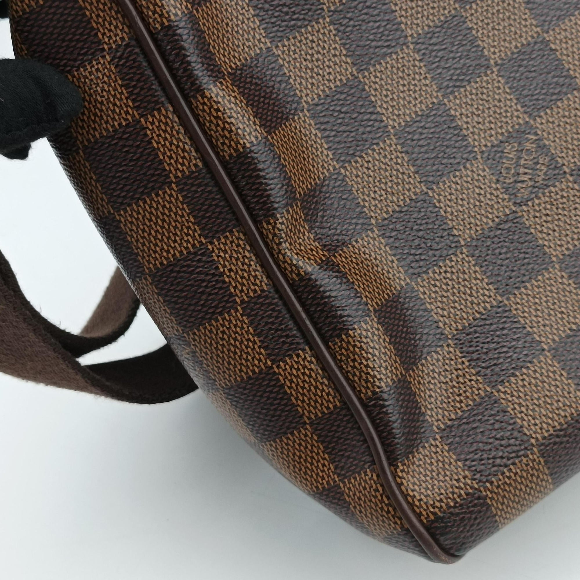 Pre-owned Louis Vuitton BROOKLYN MM EBENE Damier Canvas N51212 shoulderbag | stylenewstar